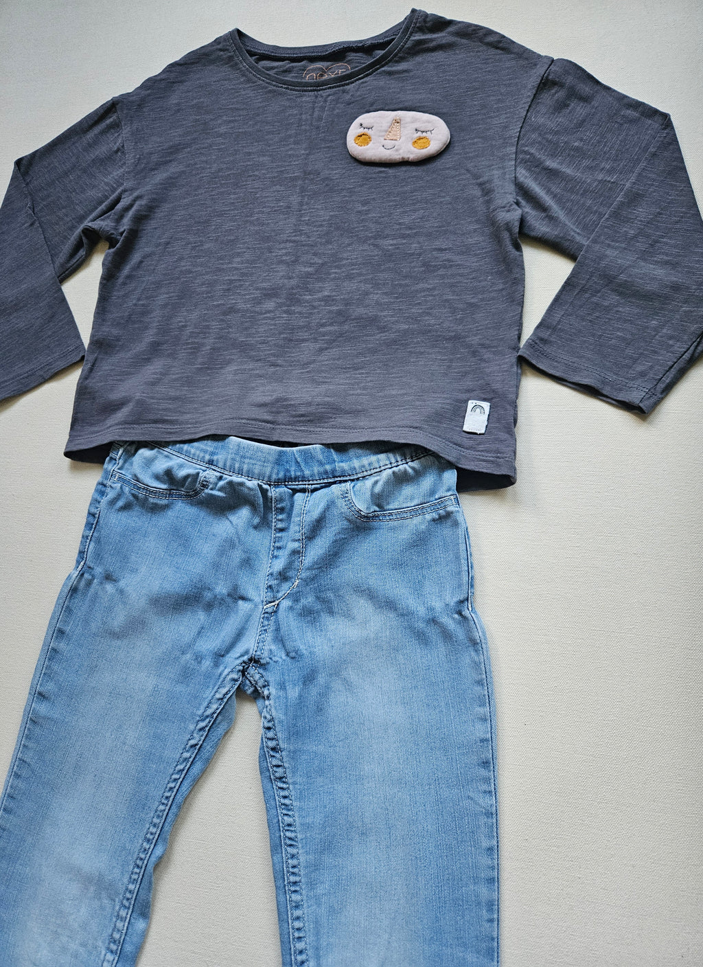 NEXT & H&M – 2-teiliges Mädchen-Outfit mit Jeggings | Gr. 110