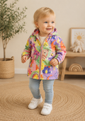 Next Regenbogen & Tiere Übergangsjacke 🌈 | Gr. 86