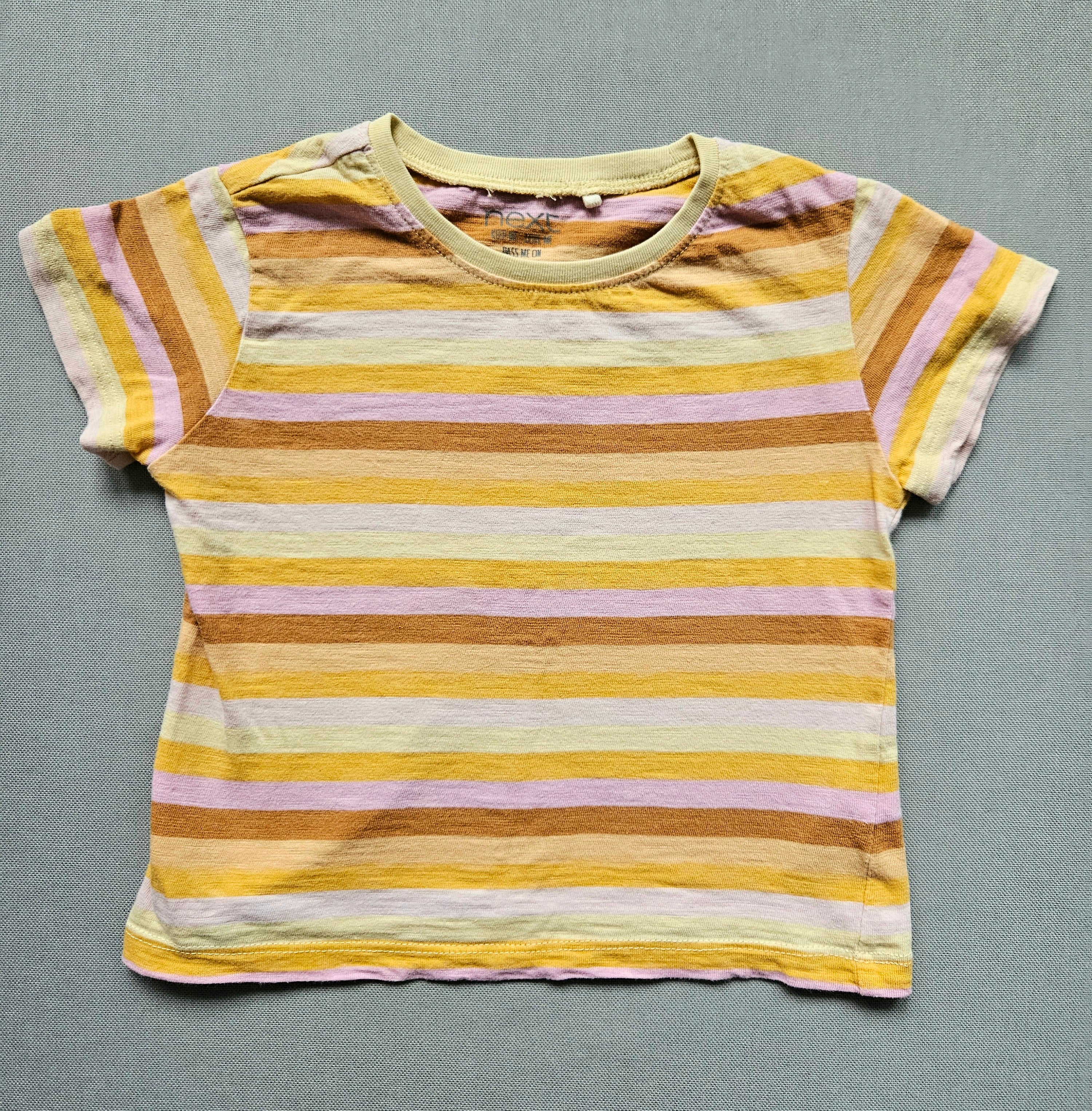 Outfit Jeans-Latzhose + T-Shirt - Größe 86 - NEXT