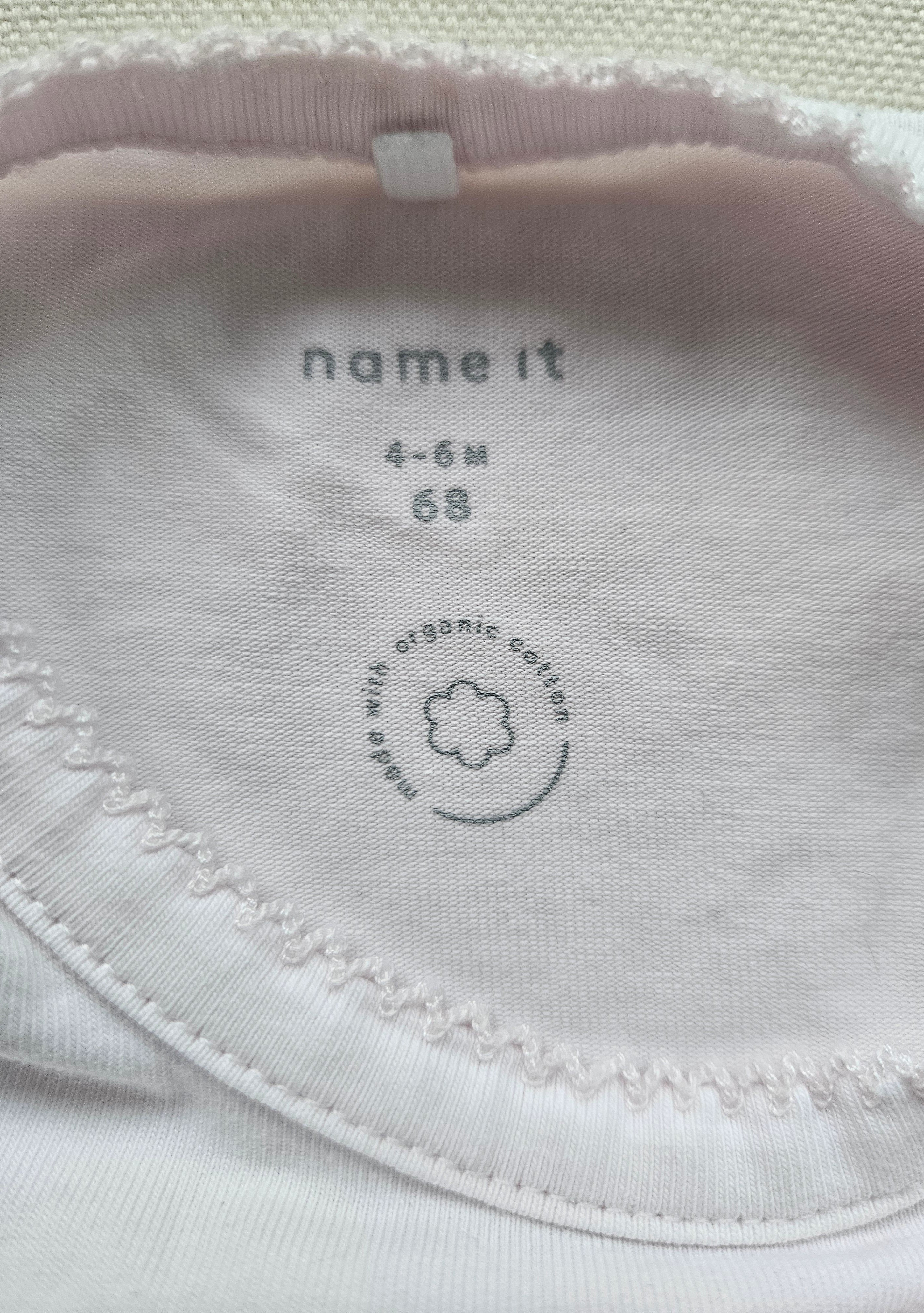 Name It Langarmshirt mit Blumenmotiv | Gr. 68