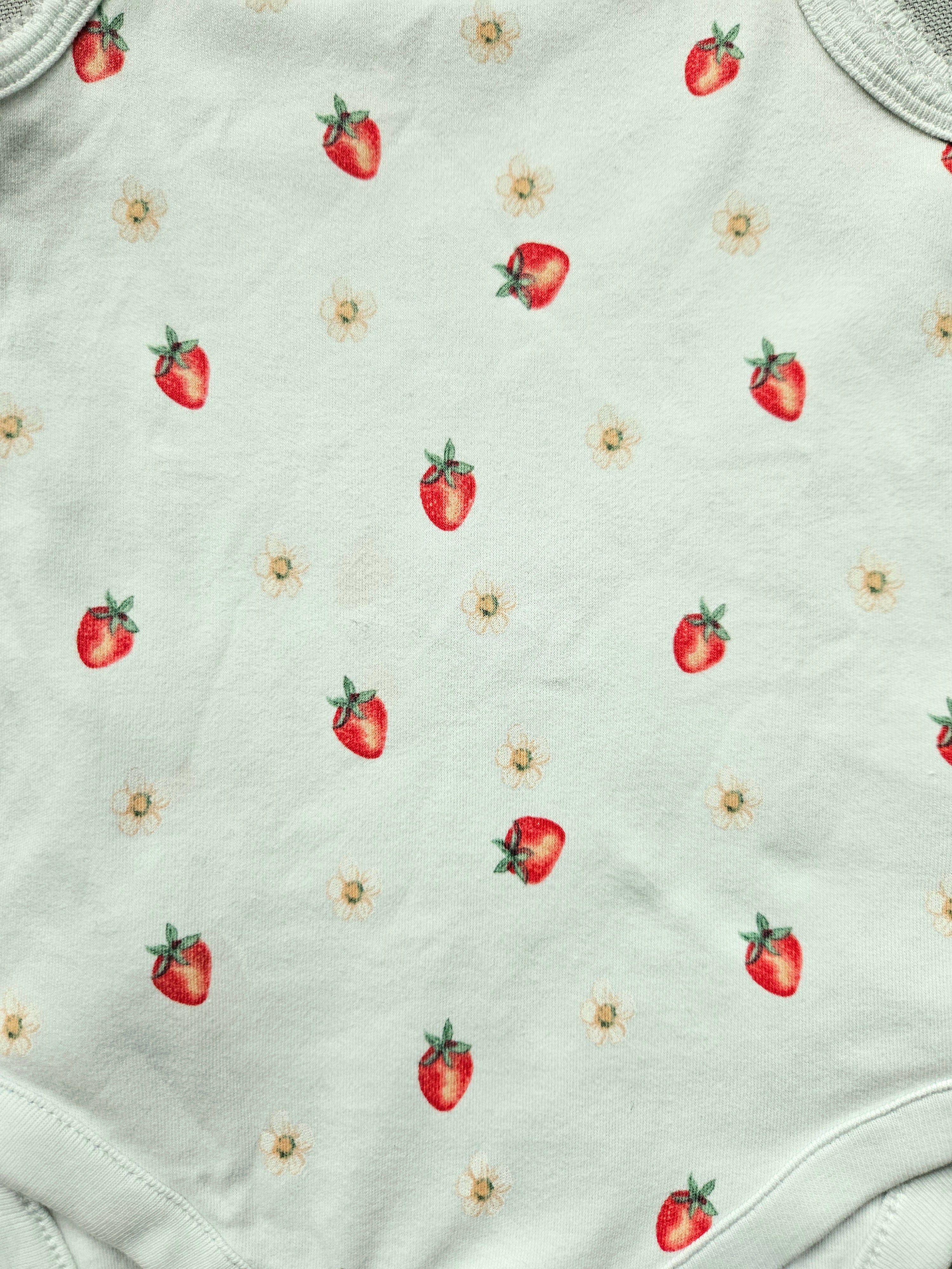 Next 2er Set Trägerbodys Erdbeerprint 🍓 | Gr. 80
