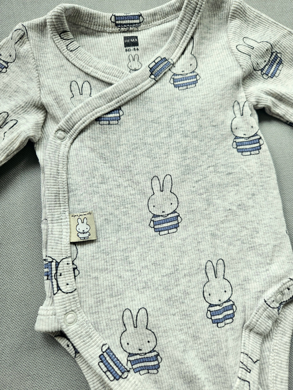 Hema Wickelbody mit Miffy-Motiv 🐰 | Gr. 50/56