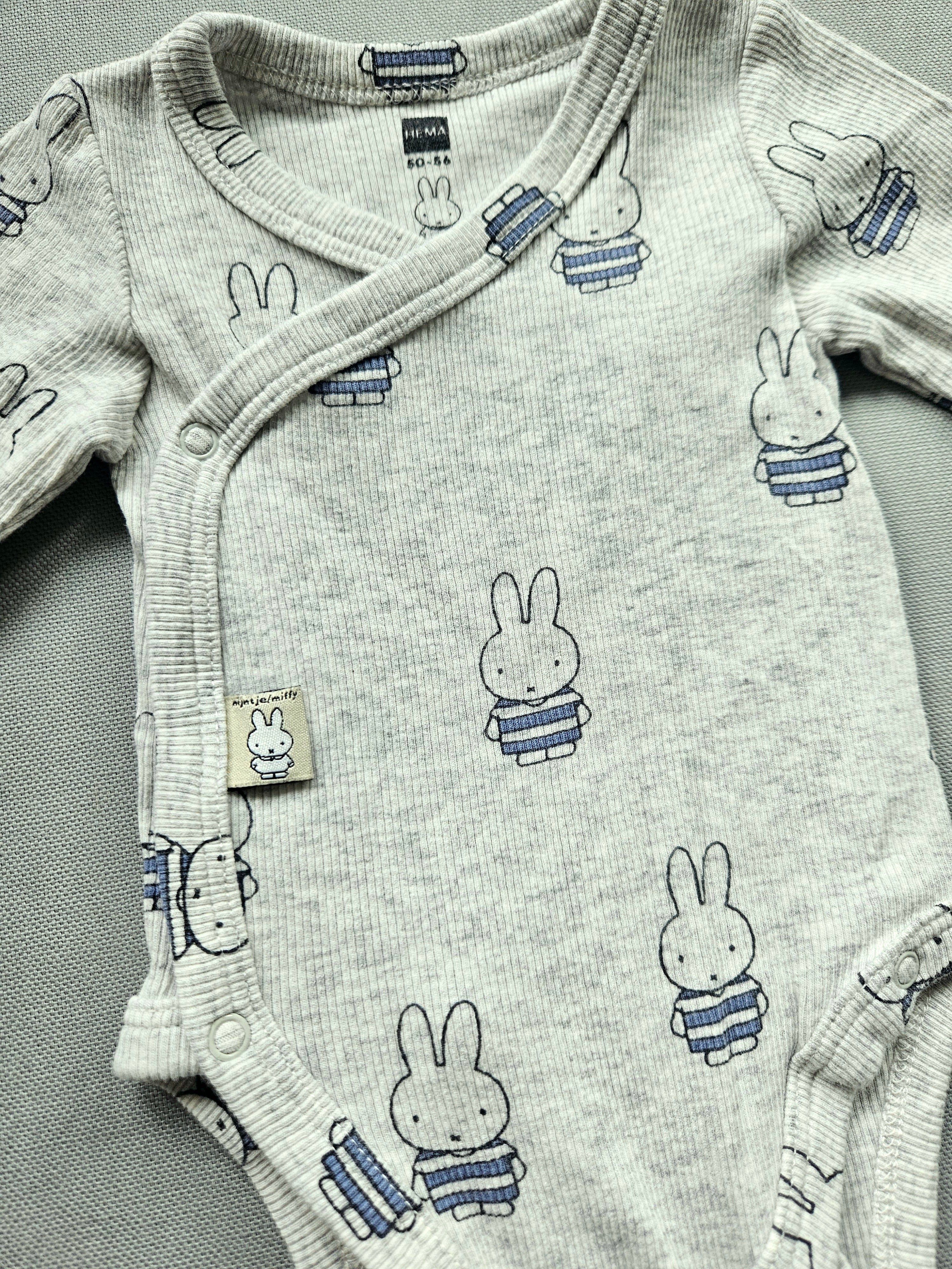 Hema Wickelbody mit Miffy-Motiv 🐰 | Gr. 50/56