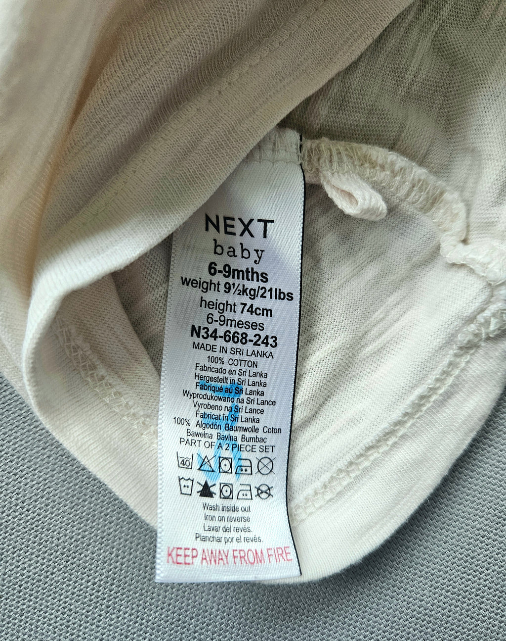 Shirt mit Rüschen - Größe 74 - NEXT baby