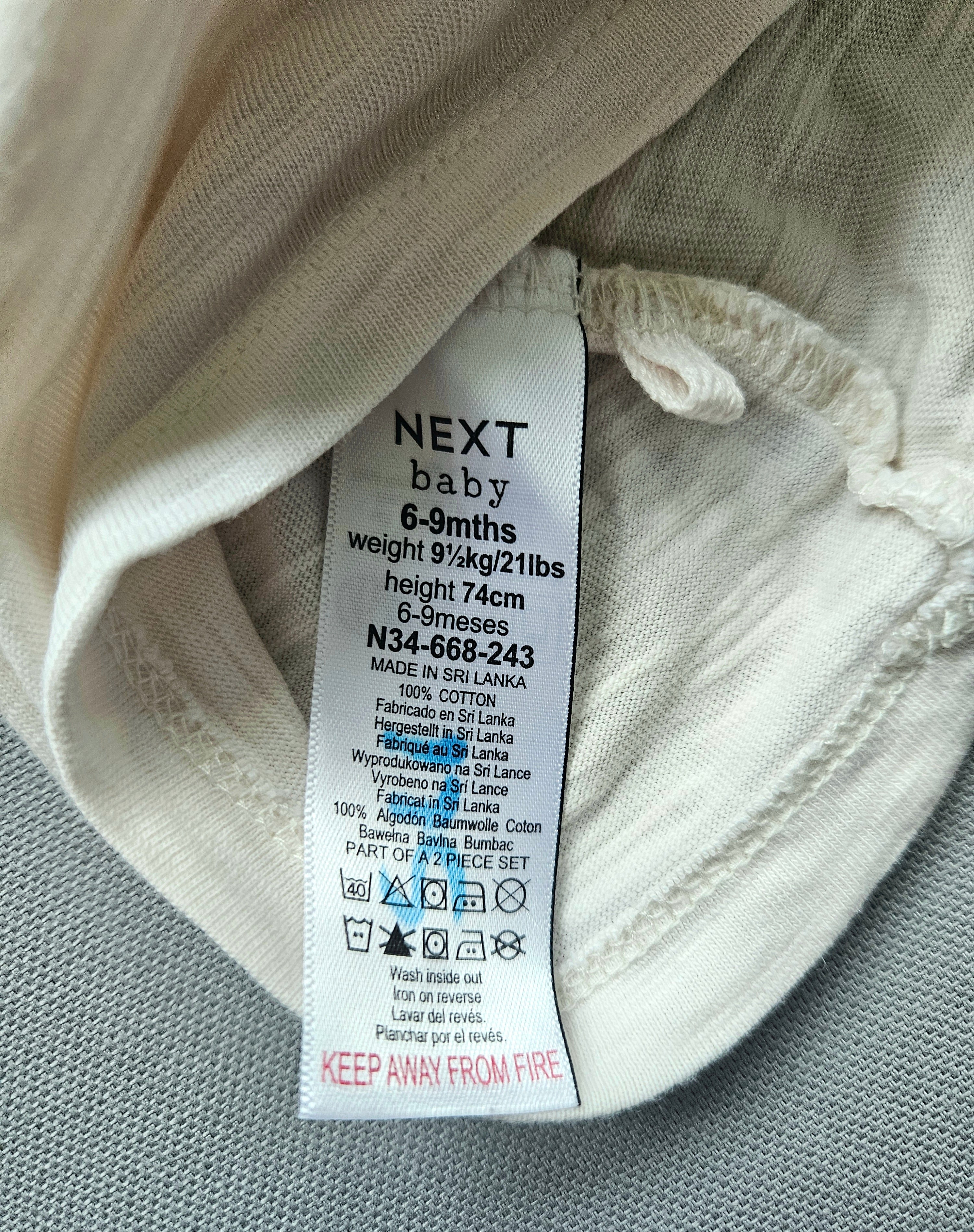 Shirt mit Rüschen - Größe 74 - NEXT baby