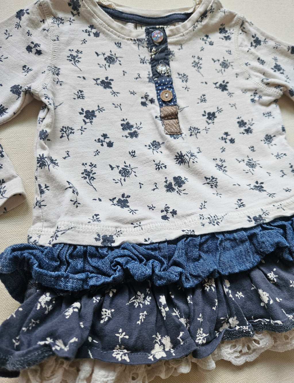 NEXT Mädchen-Set mit Rüschenrock & Leggings | Gr. 68