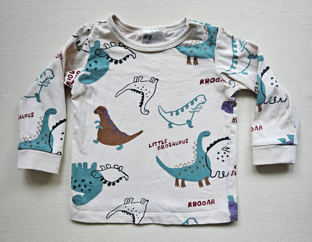 H&M & Jacky Baby Outfit Dino | 2-teilig | Gr. 68