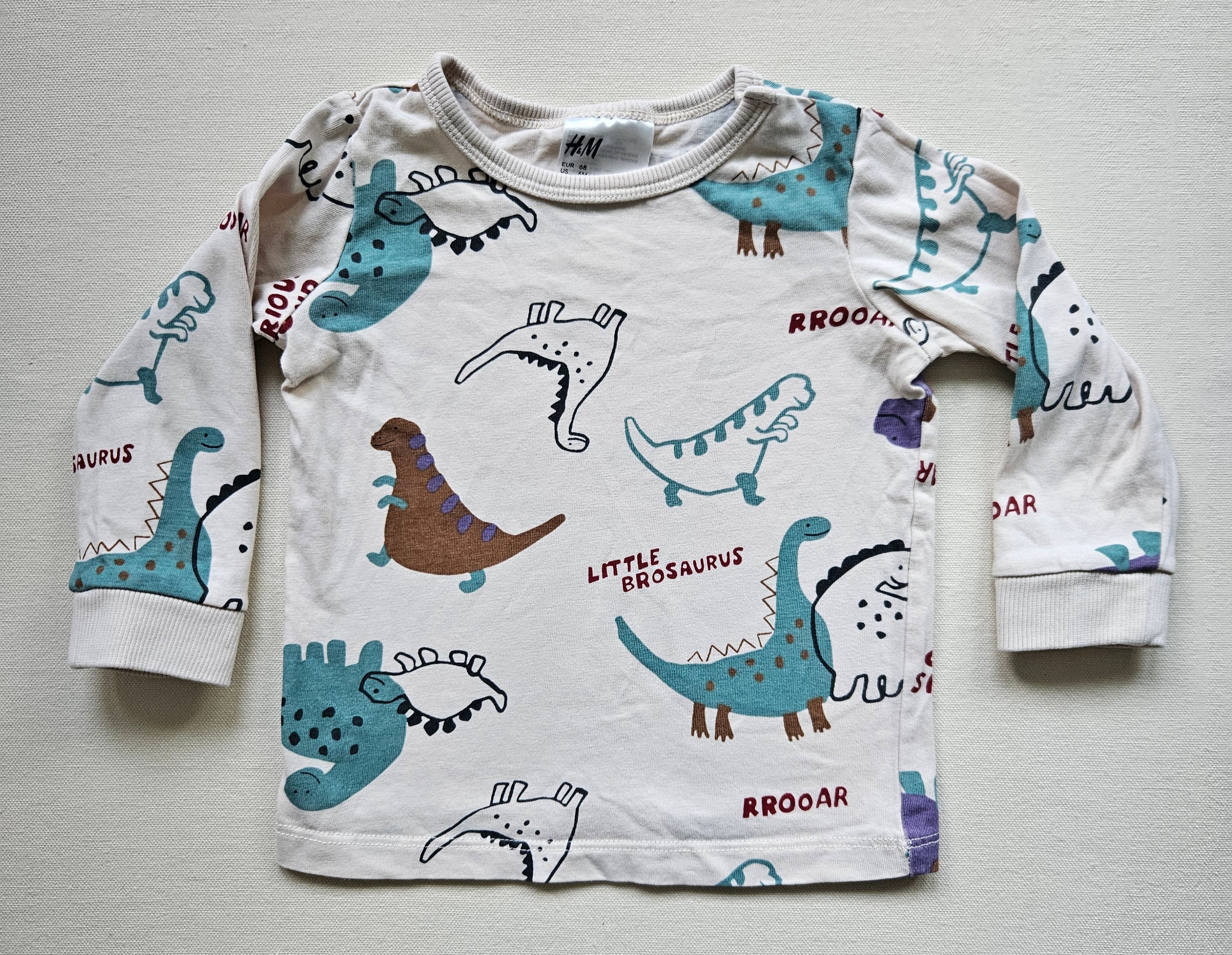 H&M & Jacky Baby Outfit Dino | 2-teilig | Gr. 68