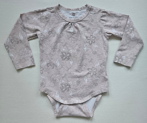 En Fant Langarmbody floral 🌸 | Gr. 80