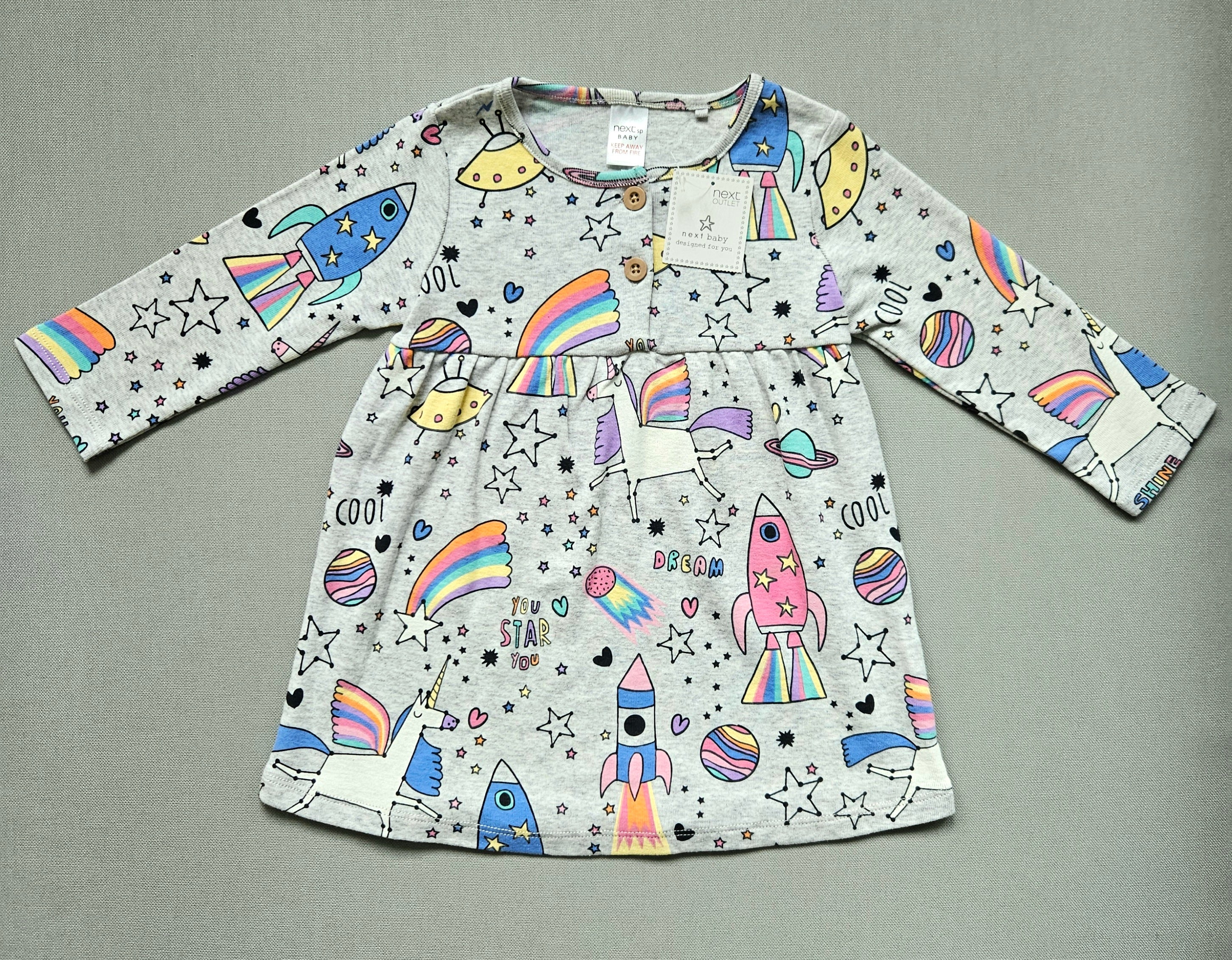 Next Kleid „Space Dreams“ Neu 🚀 | Gr. 74