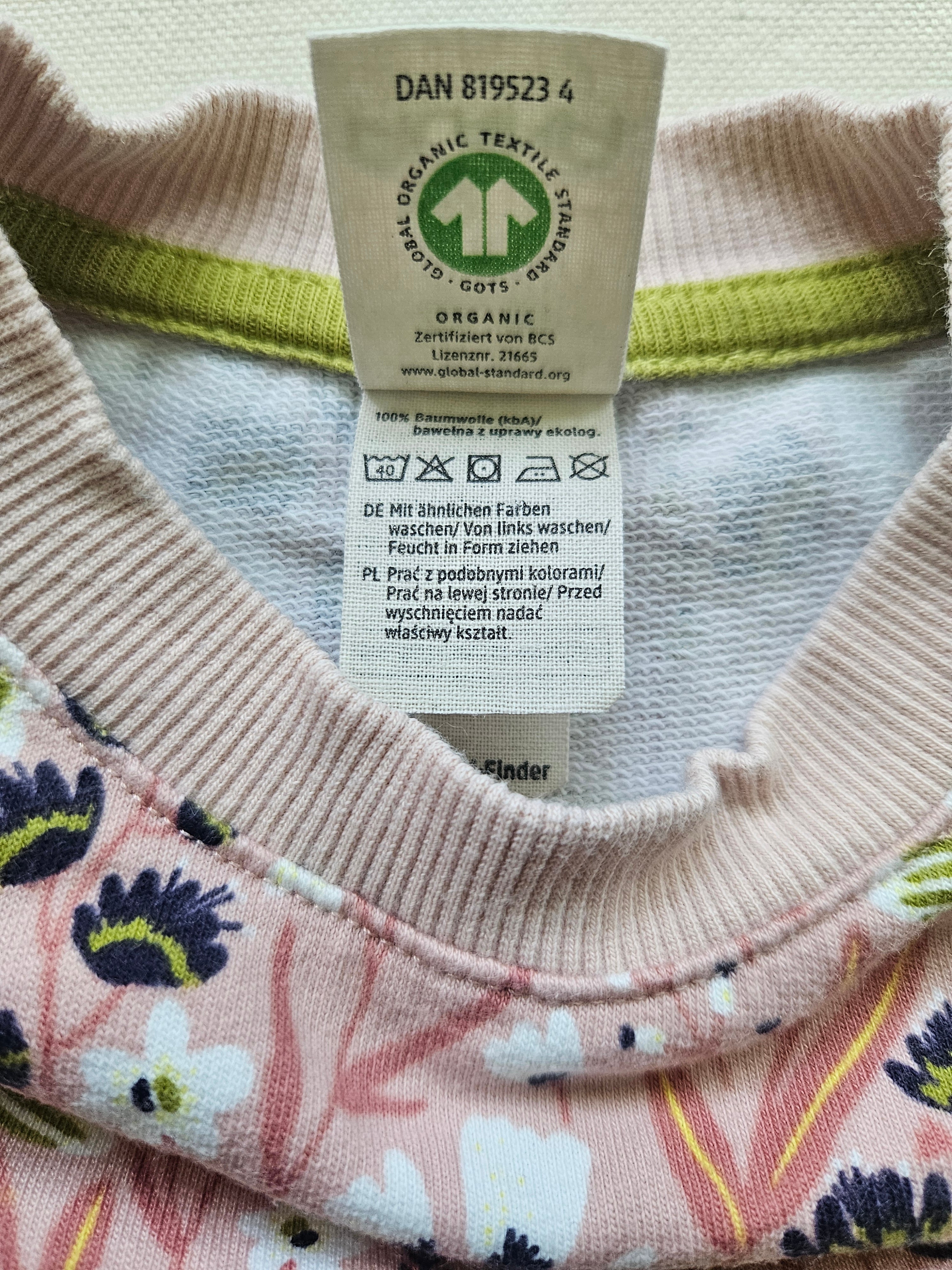 Alana Bio-Sweatshirt mit Blumenmuster | Gr. 80