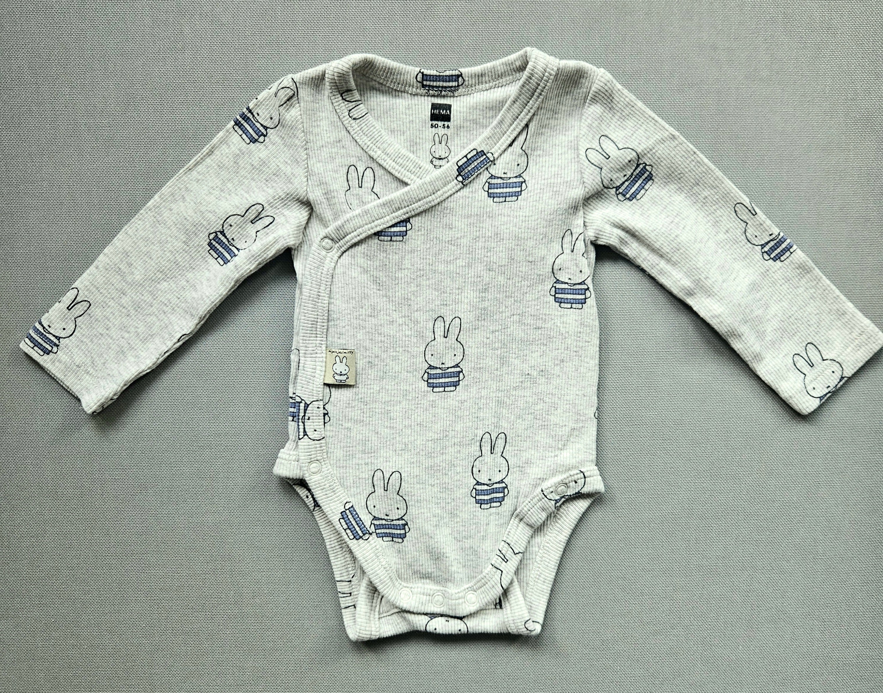 Hema Wickelbody mit Miffy-Motiv 🐰 | Gr. 50/56