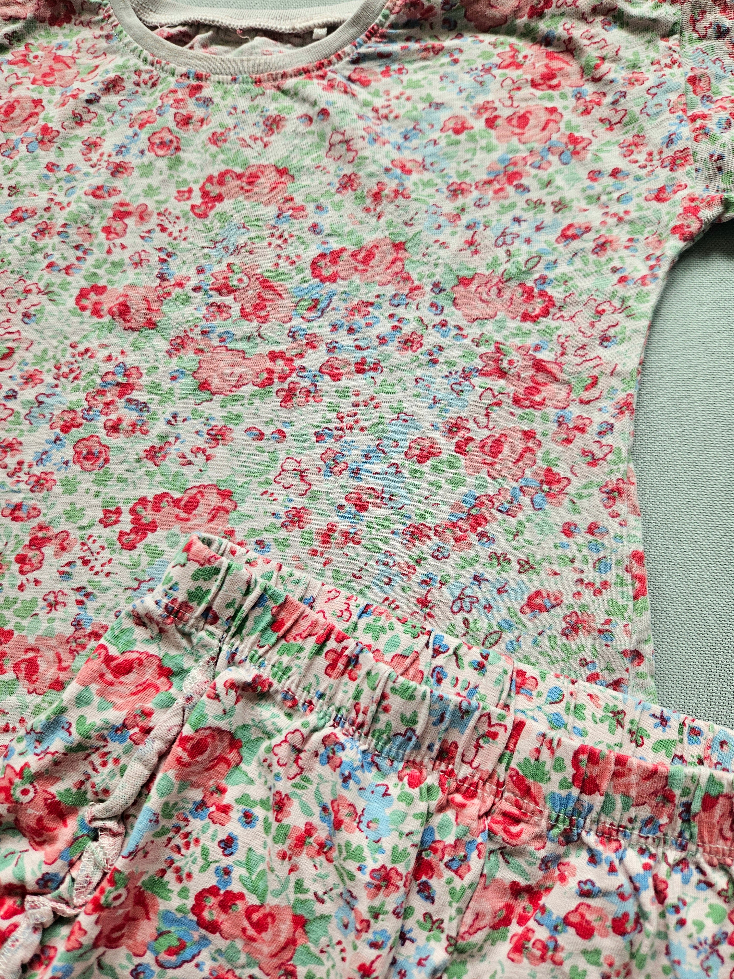 Next Sommer-Set mit Blumenmuster 🌺 | Gr. 98