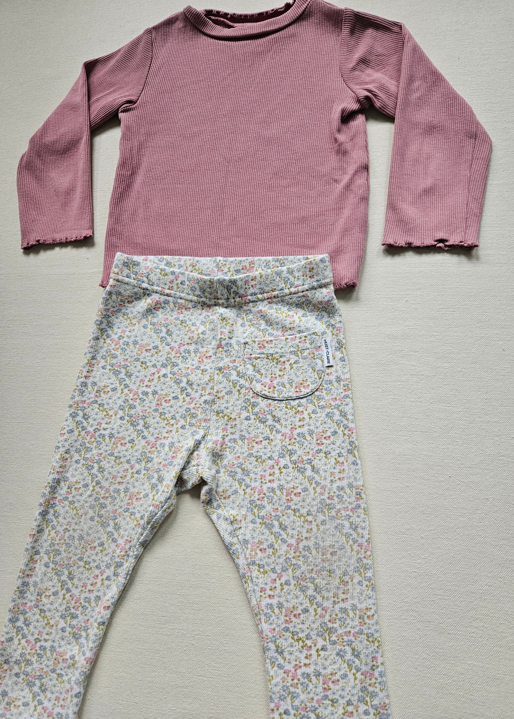Zara & Hust and Claire Mädchen-Outfit mit Blumenprint 🌸 | Gr. 86