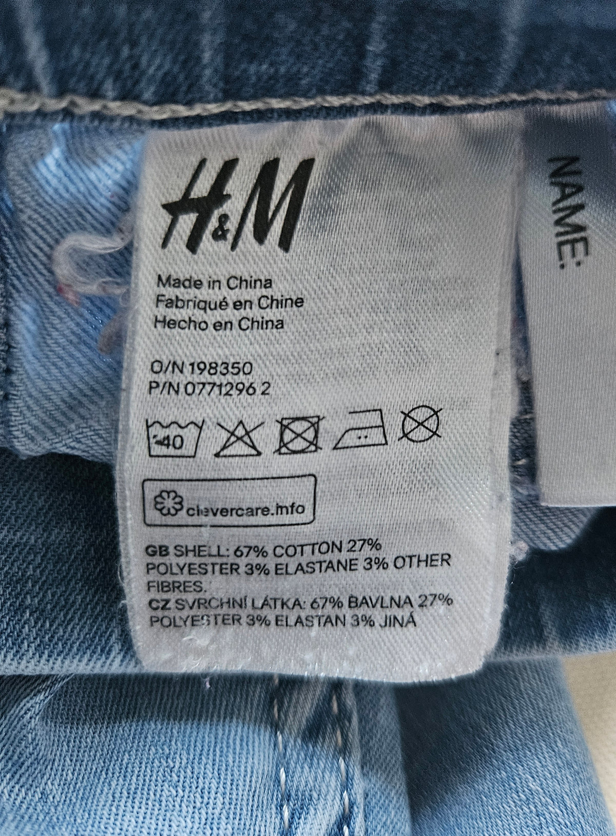 NEXT & H&M – 2-teiliges Mädchen-Outfit mit Jeggings | Gr. 110