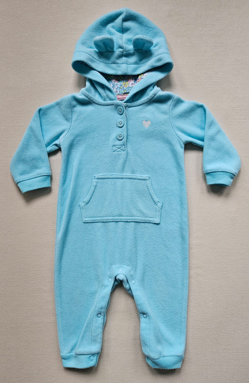 Carter’s Fleece-Overall mit Kapuze & Öhrchen | Gr. 74
