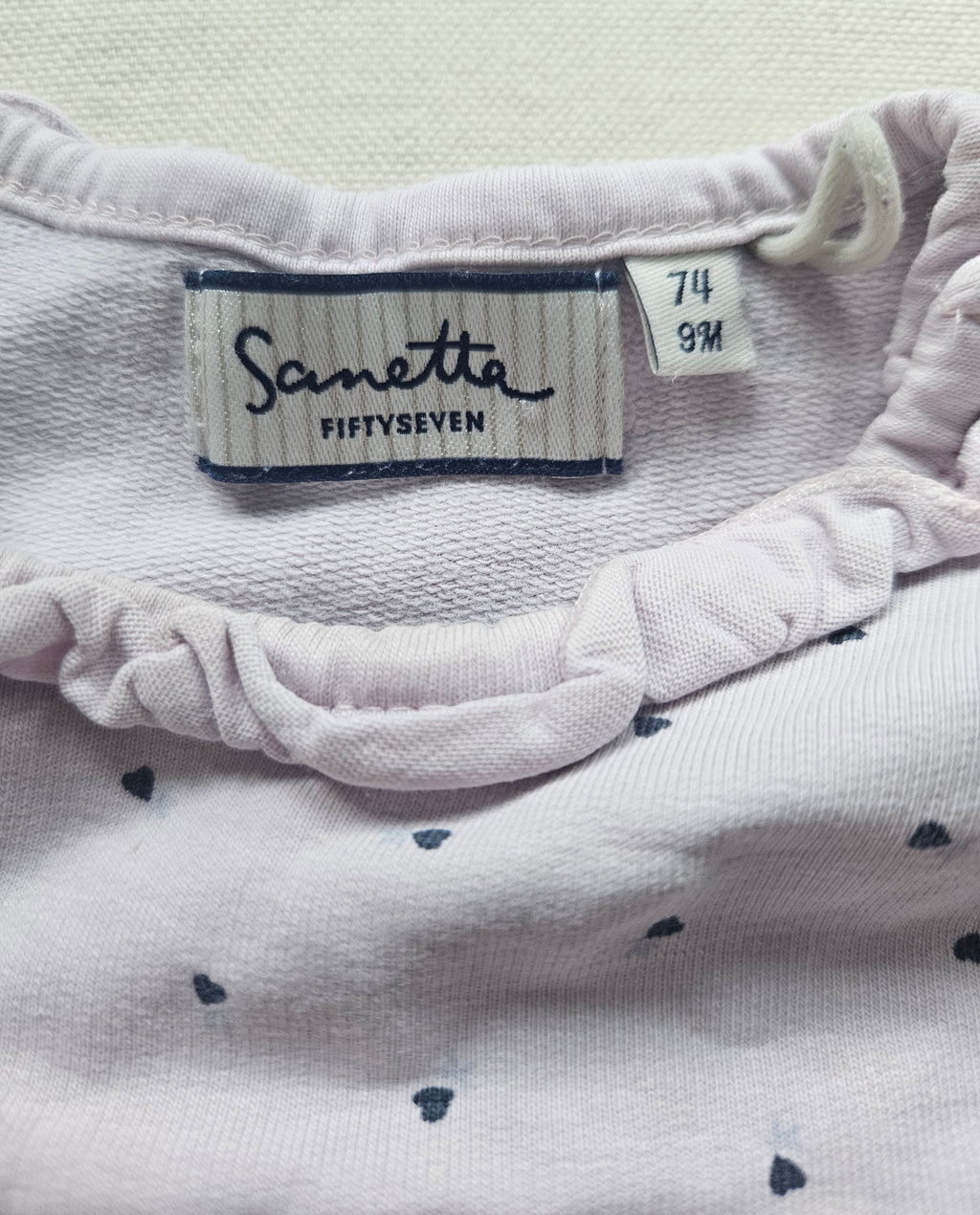 Sanetta Fiftyseven Herzchenkleid 💙 | Gr. 74