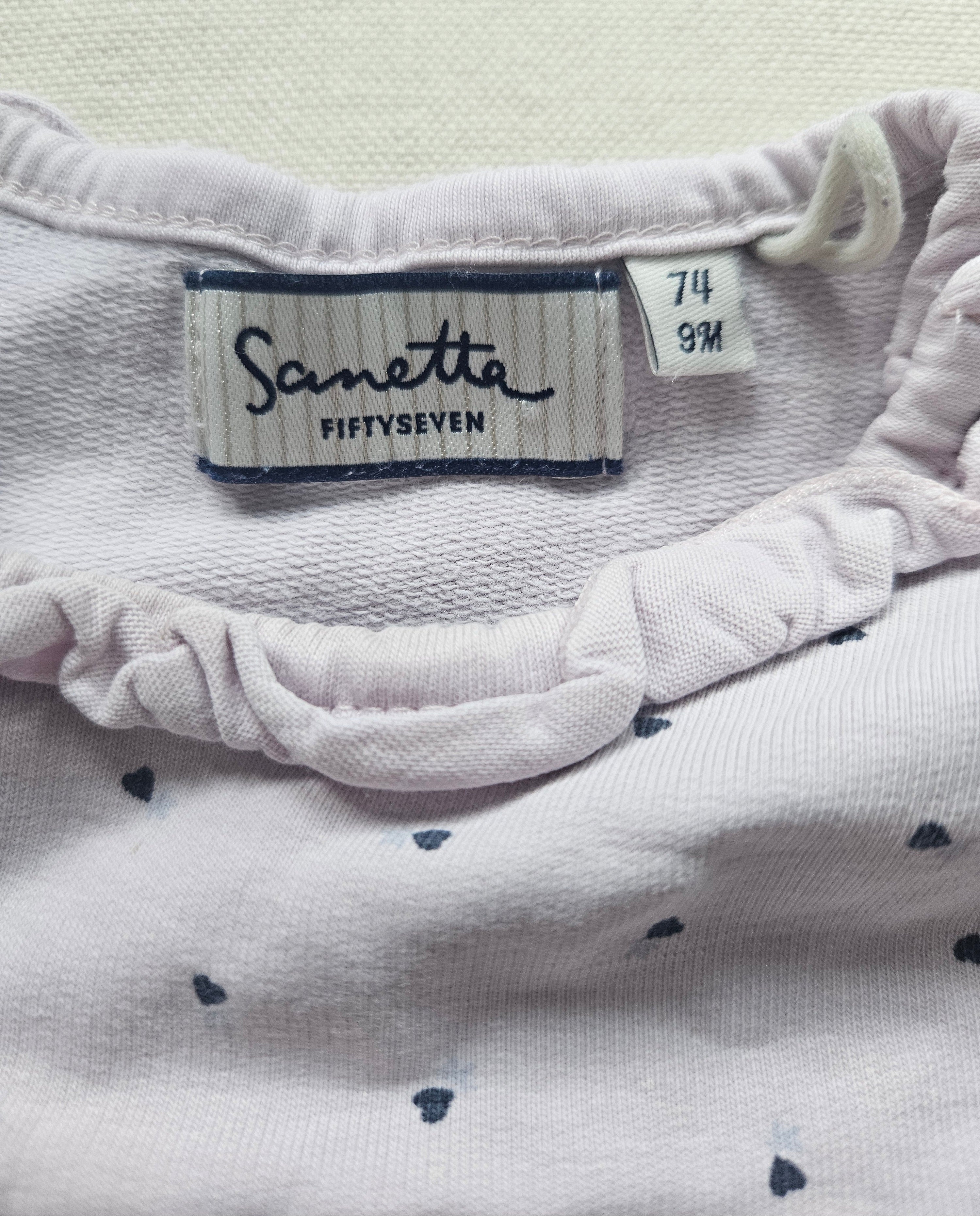 Sanetta Fiftyseven Herzchenkleid 💙 | Gr. 74