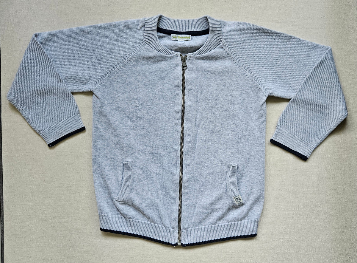 Vertbaudet Strickjacke mit Reißverschluss | Gr. 116