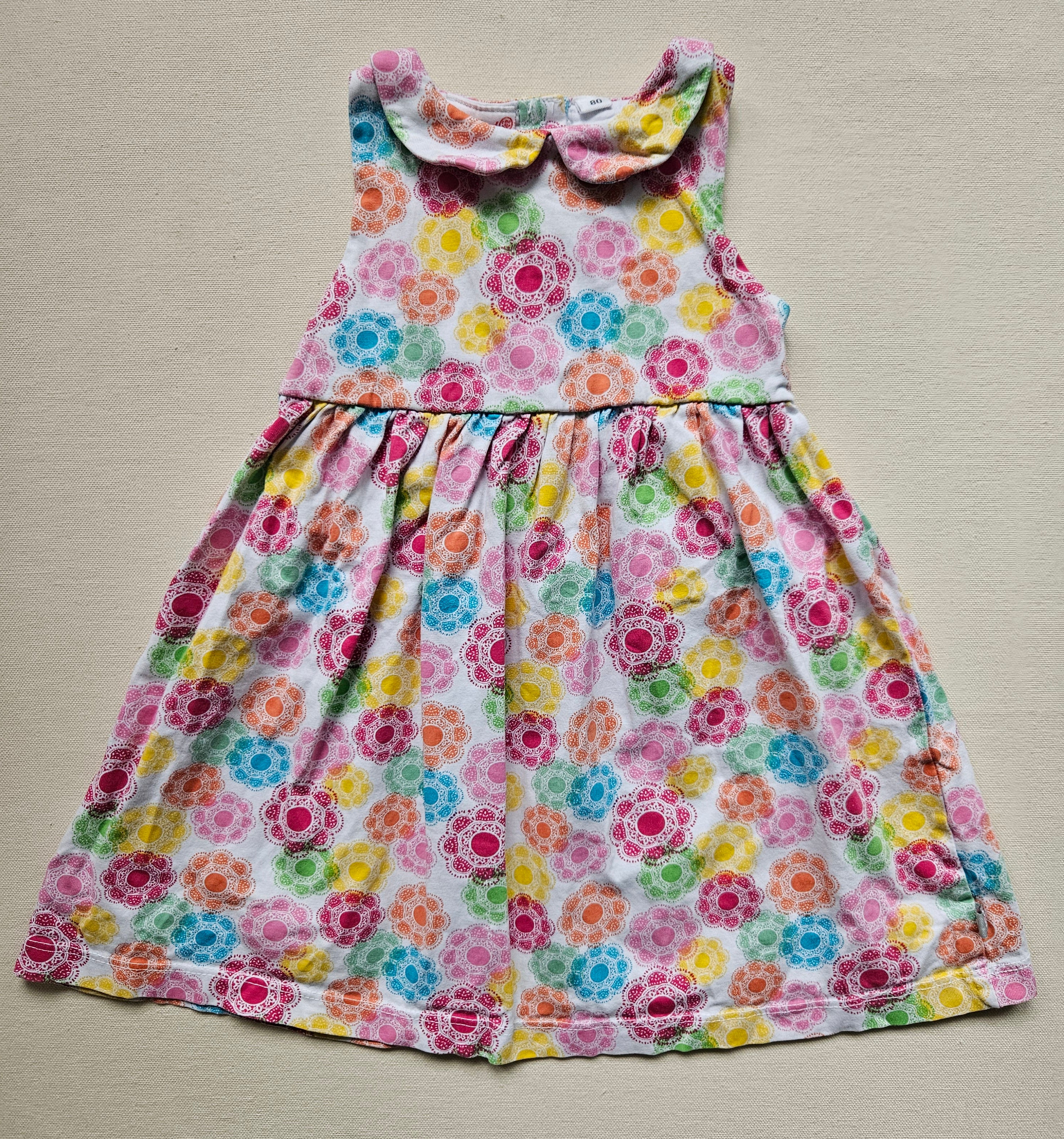 Liegelind Sommerkleid mit buntem Blumenprint 💮 | Gr. 80