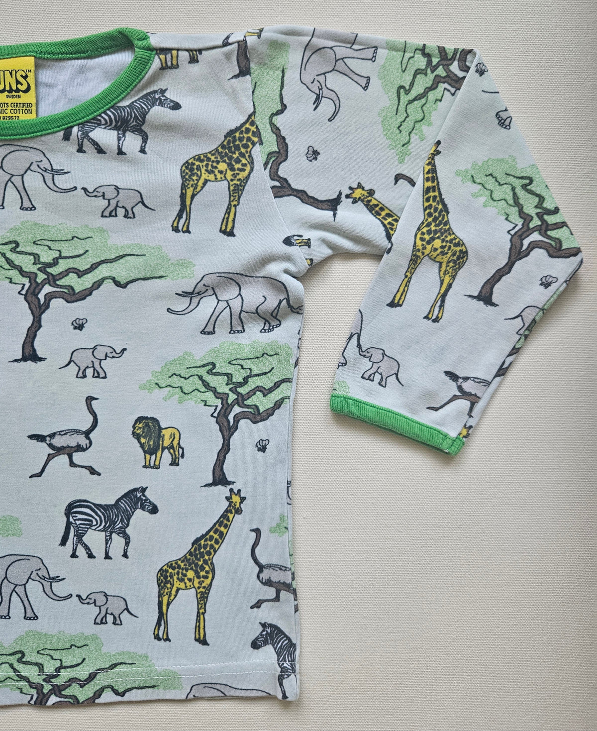 DUNS & NEXT Set mit Safari-Print 🐘🦒 | Gr. 98