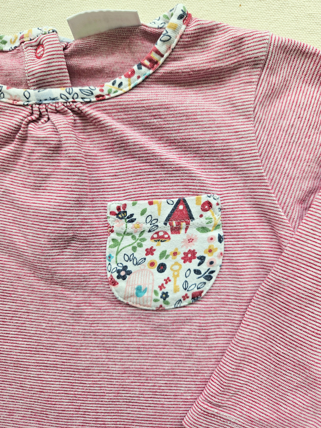 Next 2-teiliges Set mit Langarmshirt & Leggings 🏠 | Gr. 74