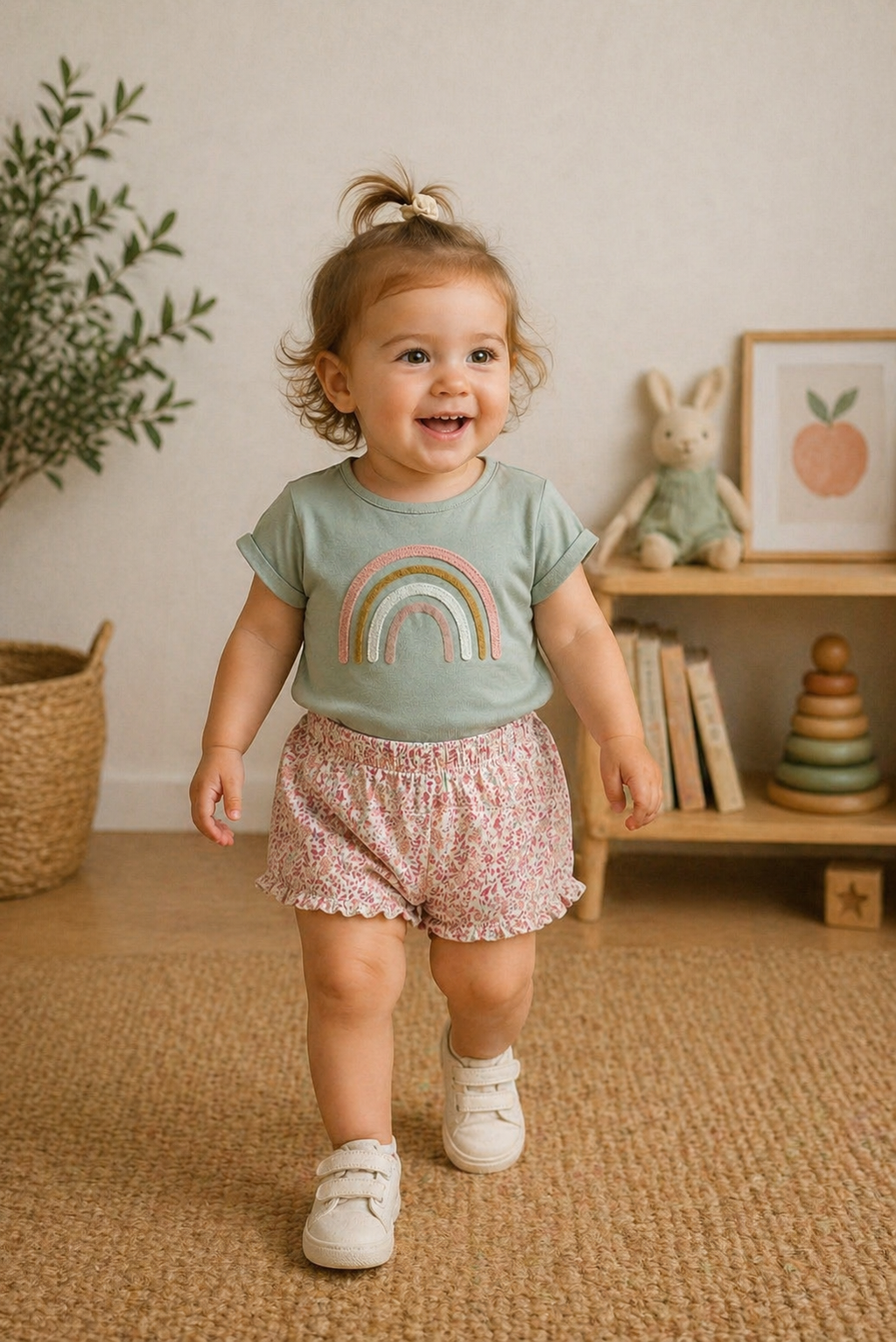 Sommer-Outfit Shorts + T-Shirt - Größe 86 - NEXT