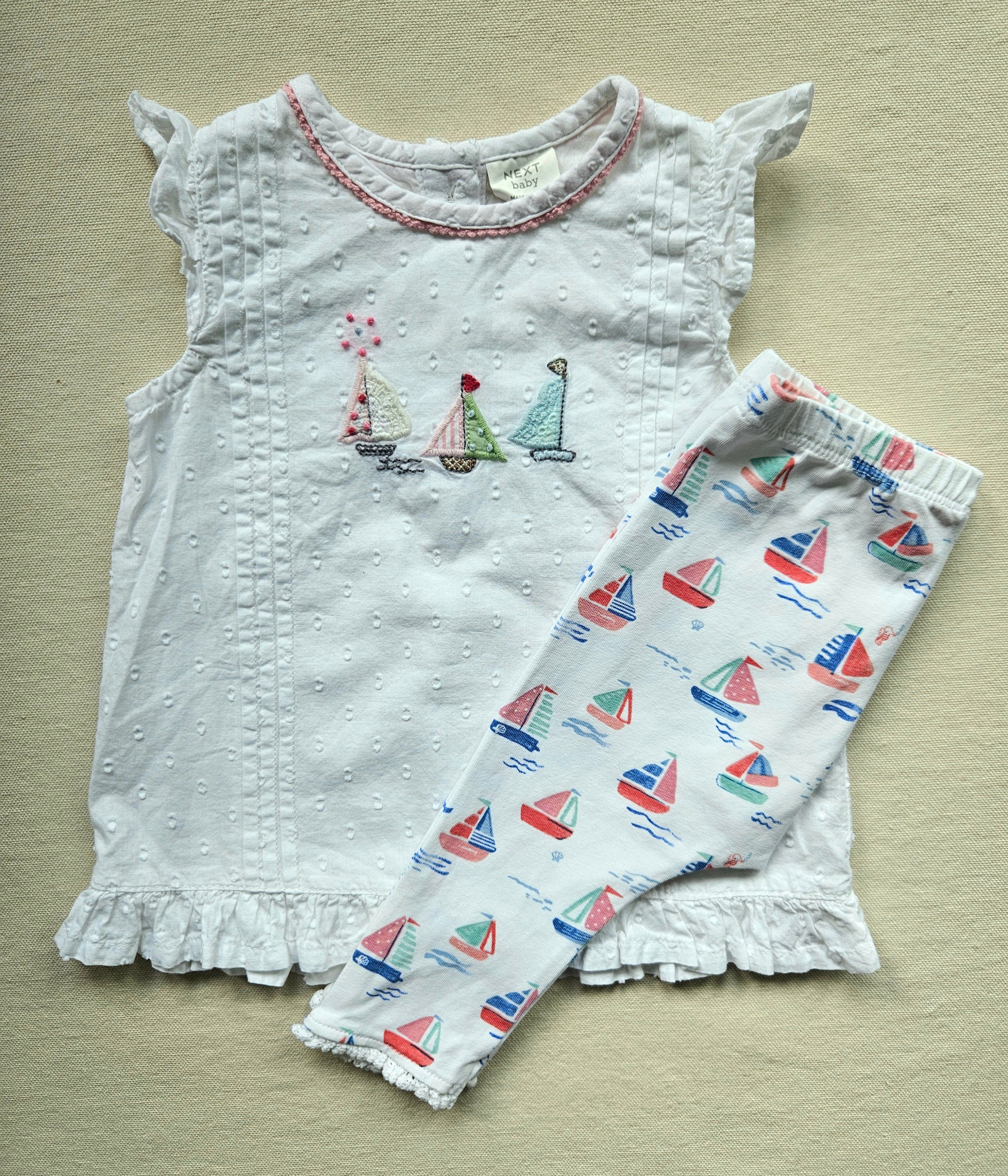 Next Segelboot-Set Tunika & Leggings ⛵️ | Gr. 68