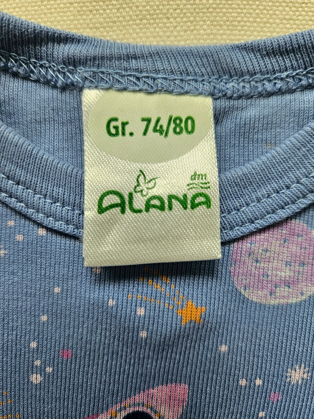 Steiff & Alana Outfit mit Weltraum-Body & Leggings 🚀 | Gr. 74