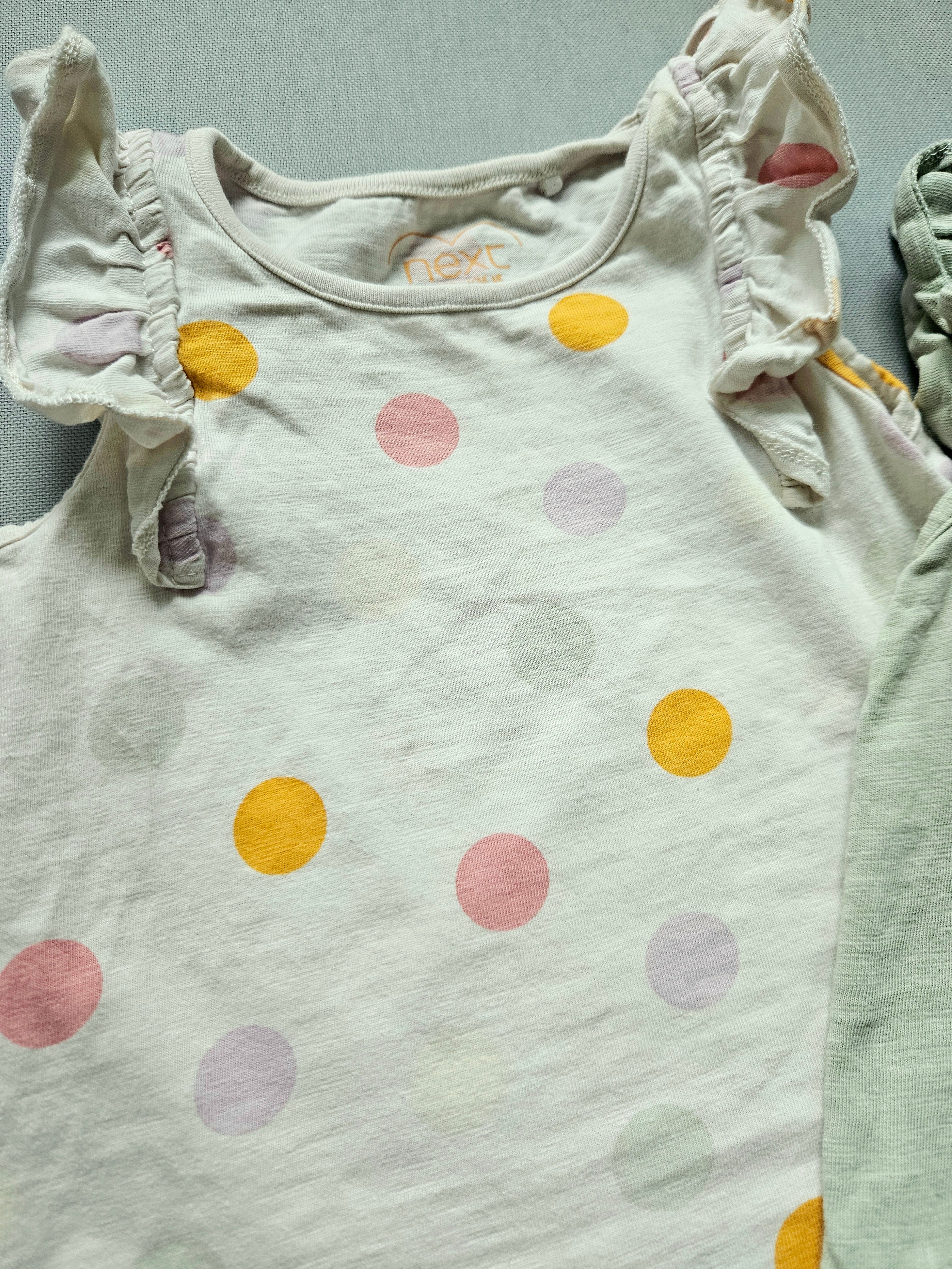 Next 2er Set Sommer-Shirts 🌈 | Gr. 86