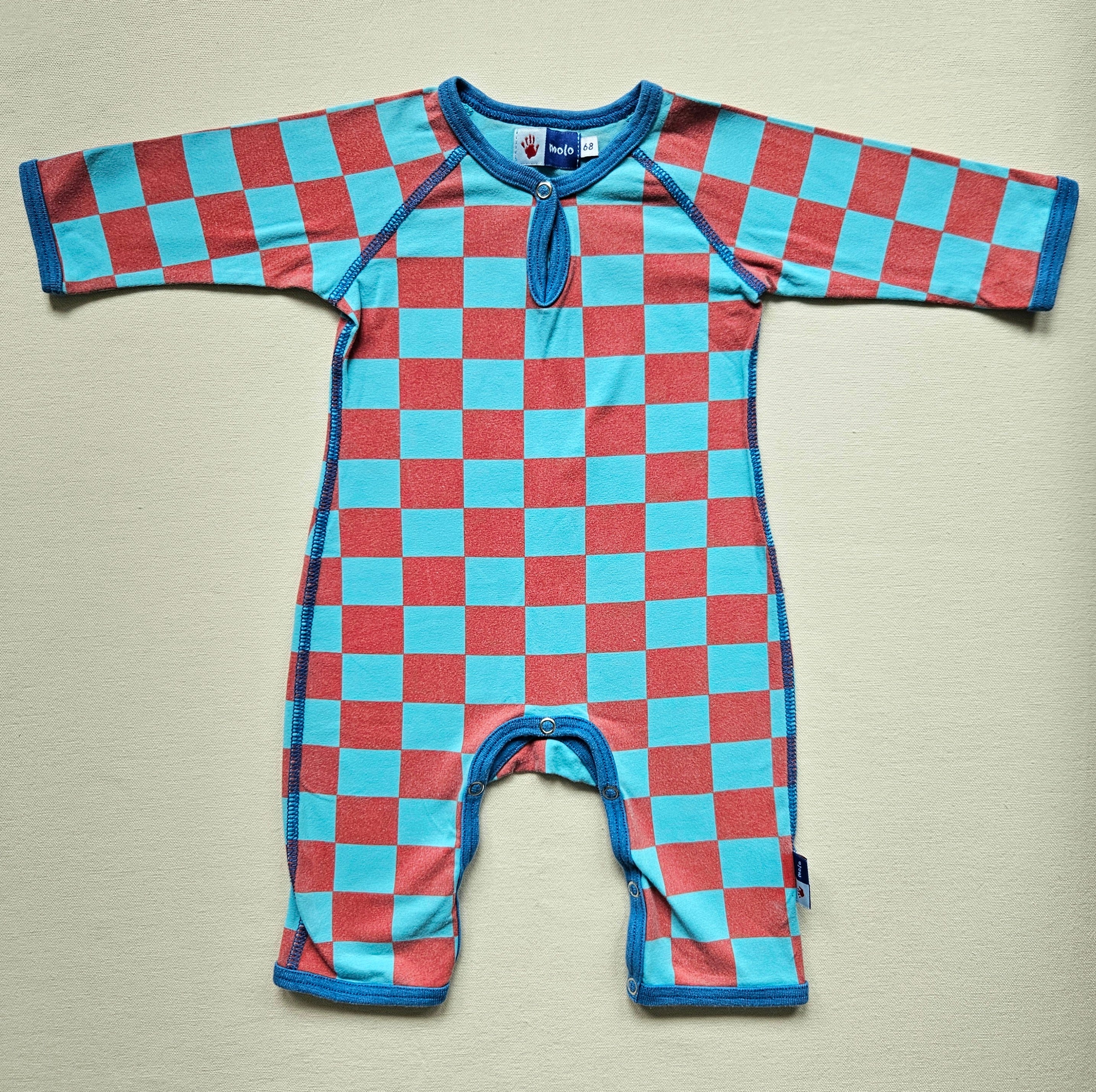 Molo Checkerboard Overall | Gr. 68