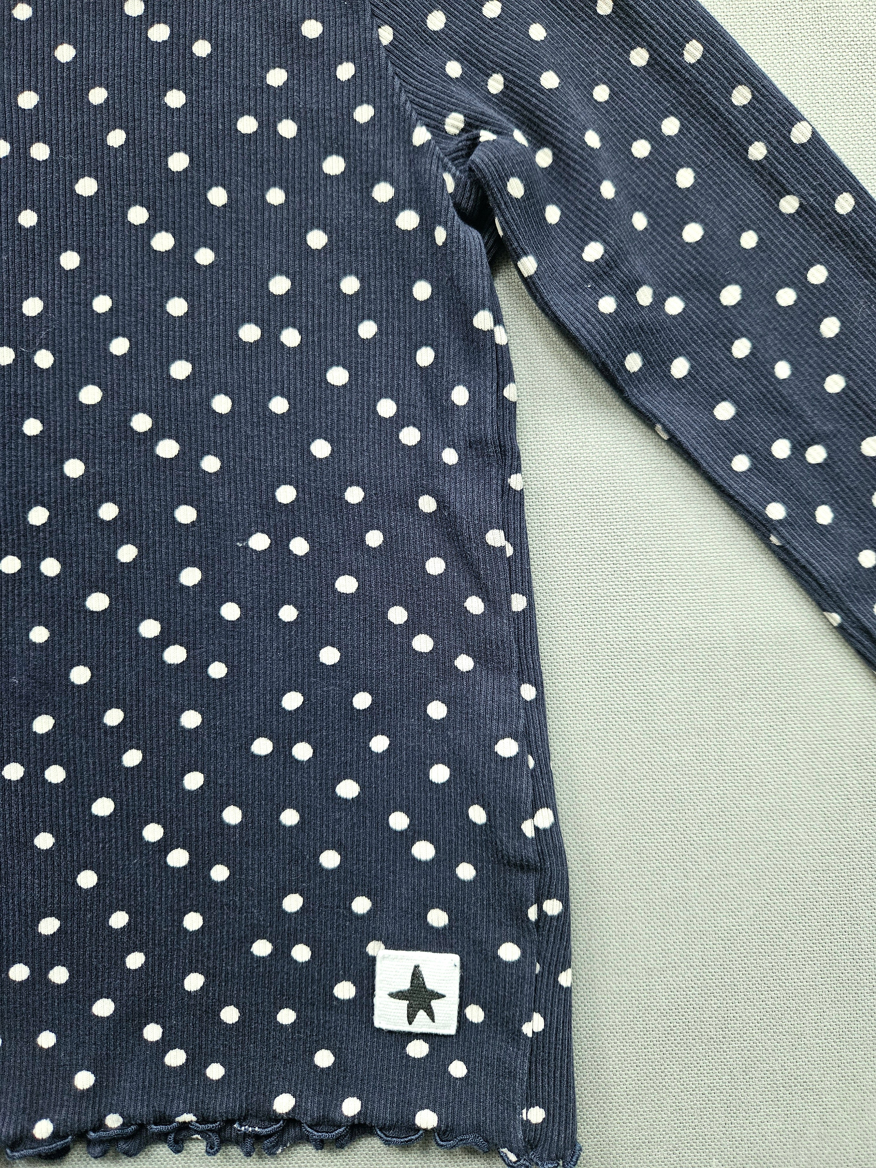 Langarmshirt gepunktet – Größe 98 – NEXT