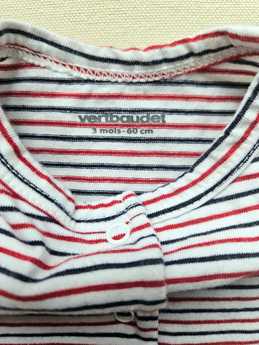 Vertbaudet Romper „Captain Seagull“  | Gr. 60