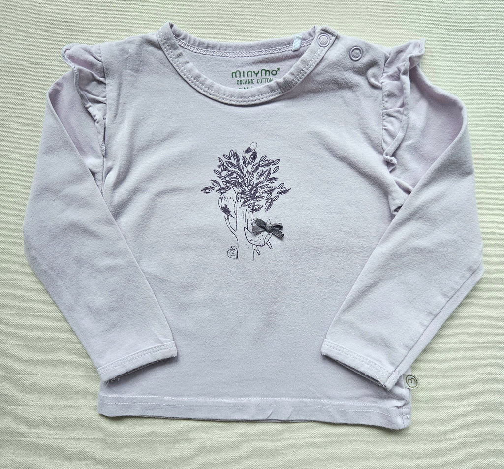 Minymo Organic Cotton Set mit Langarmshirt & Leggings | Gr. 74