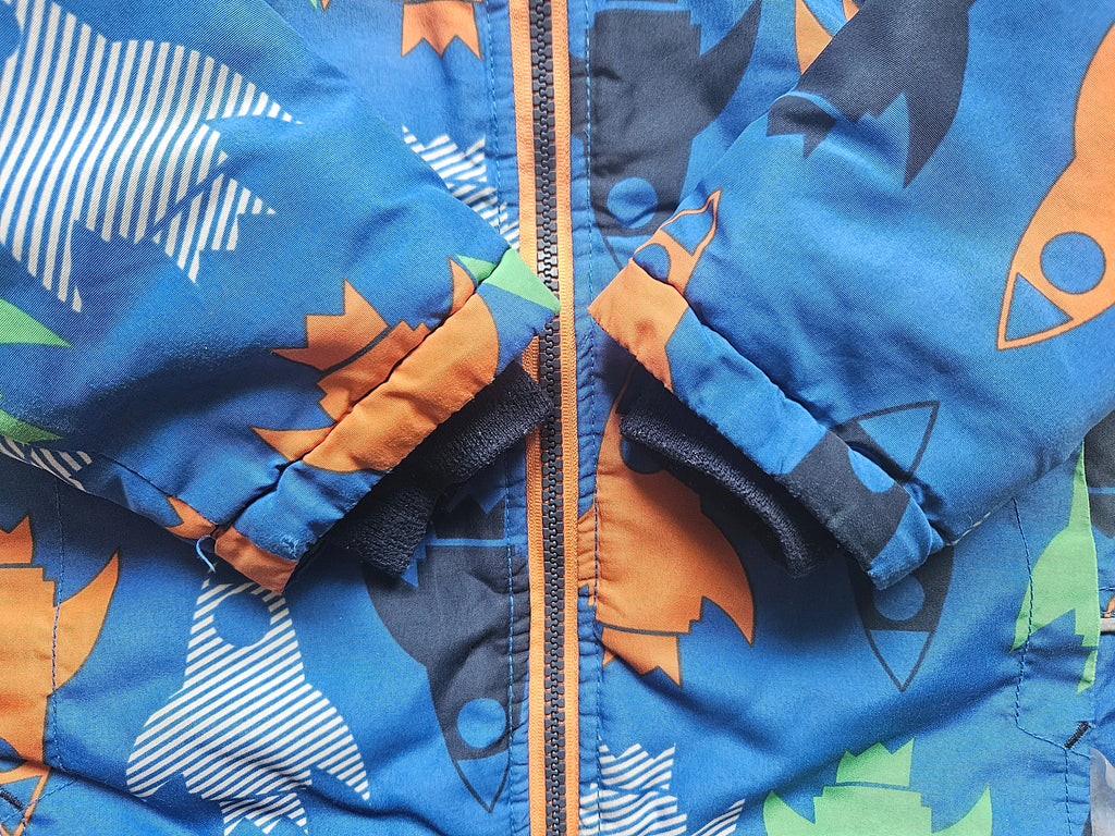 Name It Winterjacke mit Raketenprint 🚀 | Gr. 92