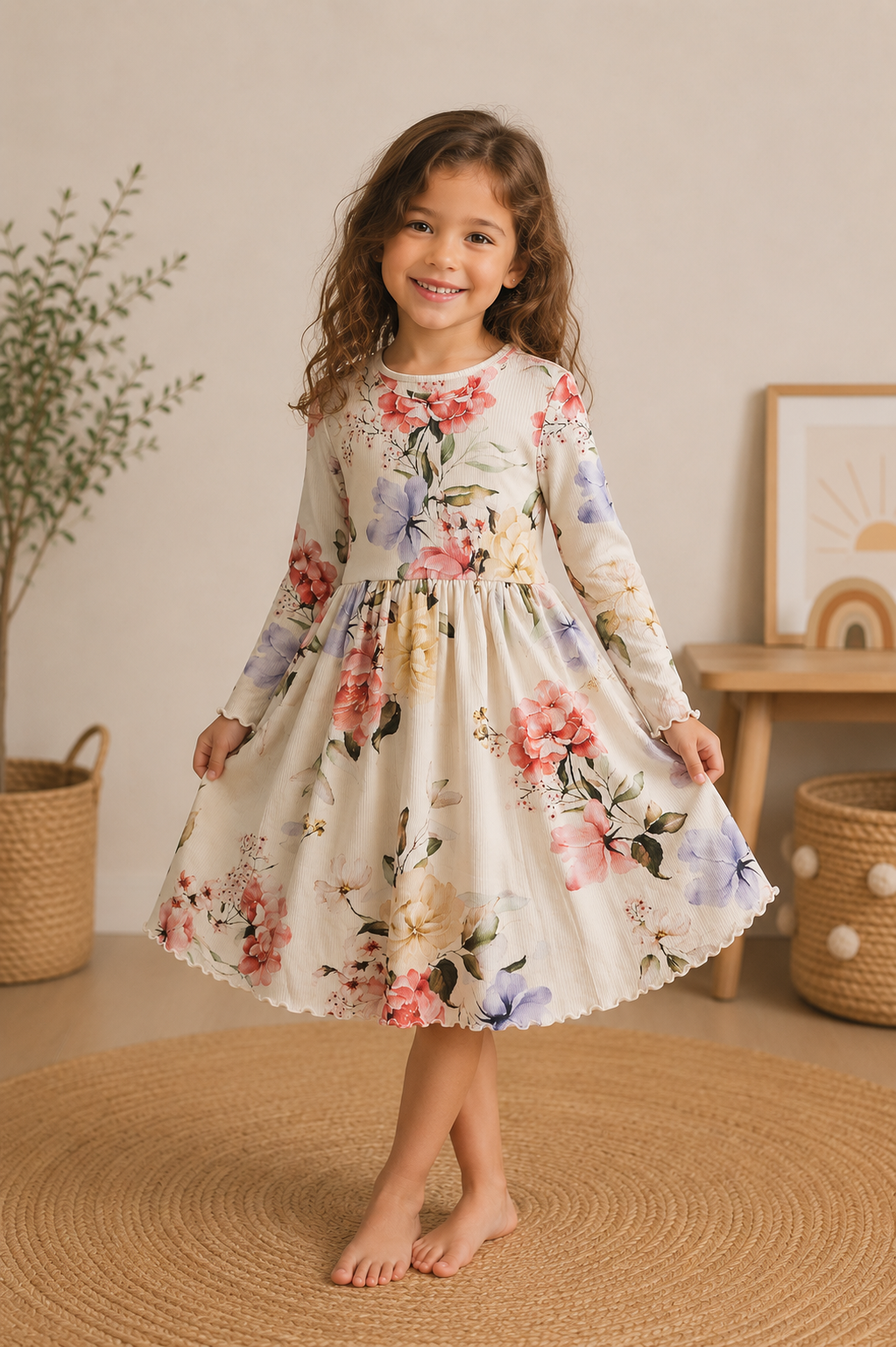 Next Blumenkleid 🌺 | Gr. 116 | Neu mit Etikett