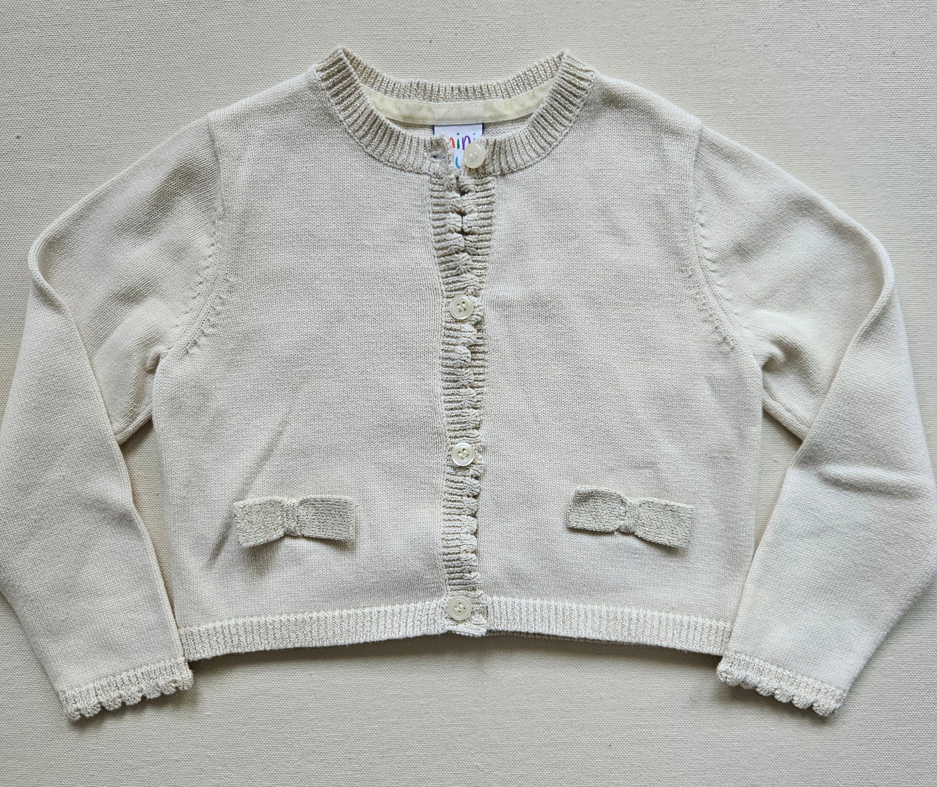 Name It & Mini Club 2-teiliges Outfit mit Rock & Strickjacke | Gr. 92