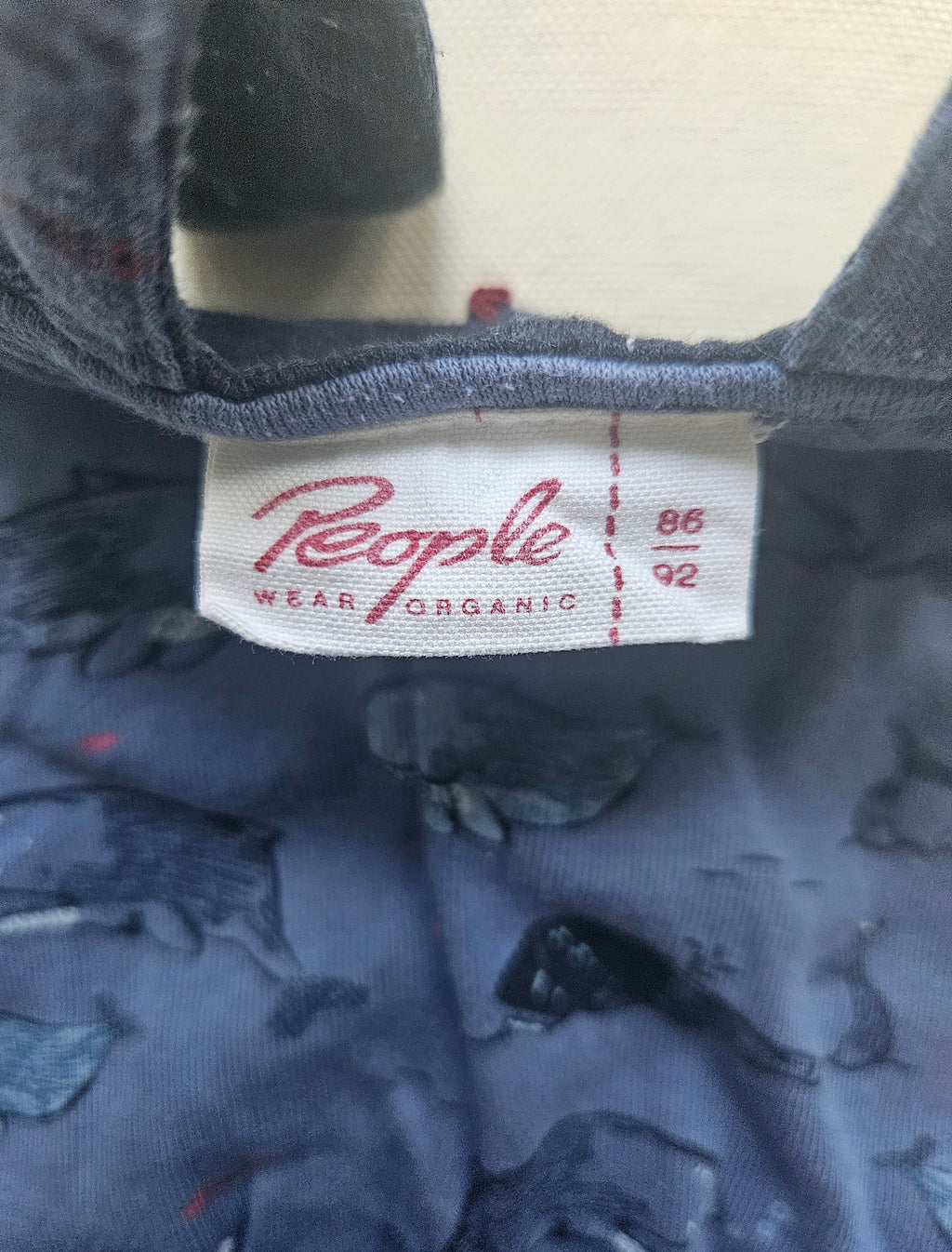 People Wear Organic Latzoverall & NEXT Shirt mit Wal 🐋 | Gr. 86/92
