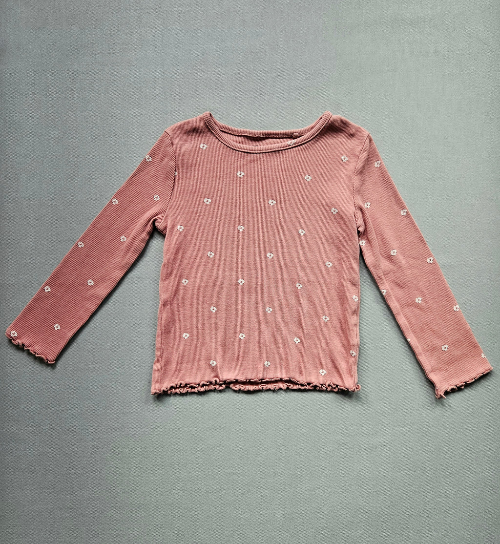 Langarmshirt gerippt – Größe 98 – NEXT