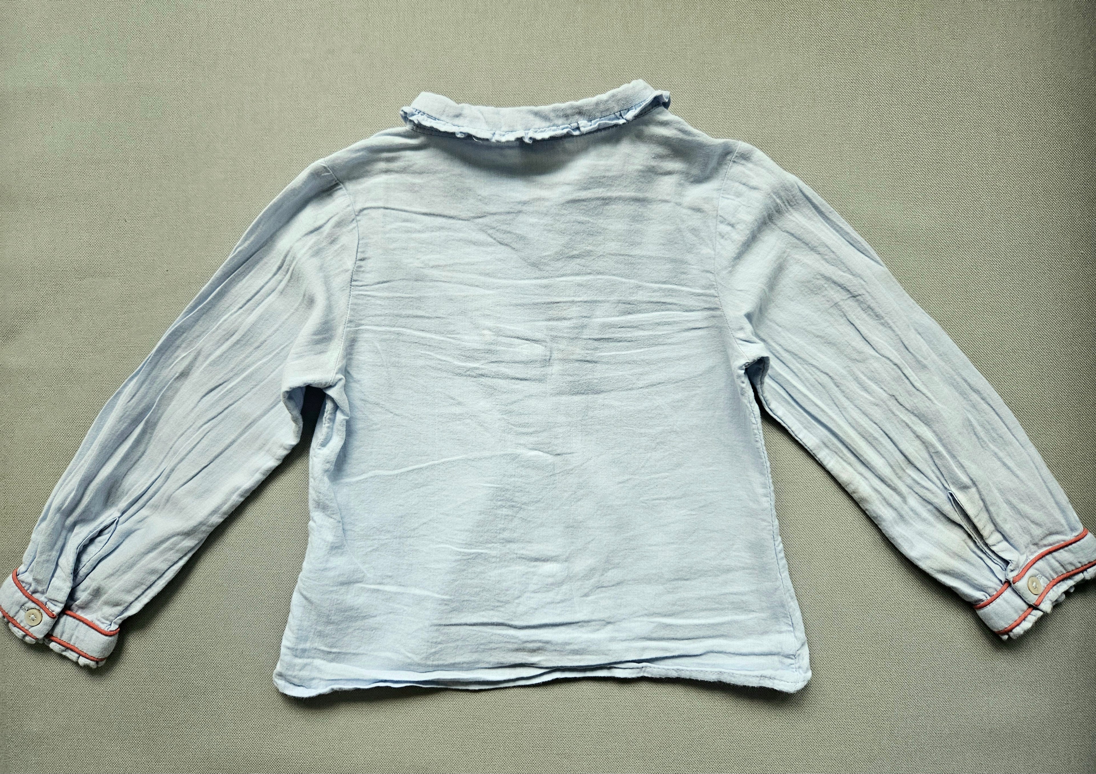 Next Bluse Langarm mit Stickerei | Gr. 104
