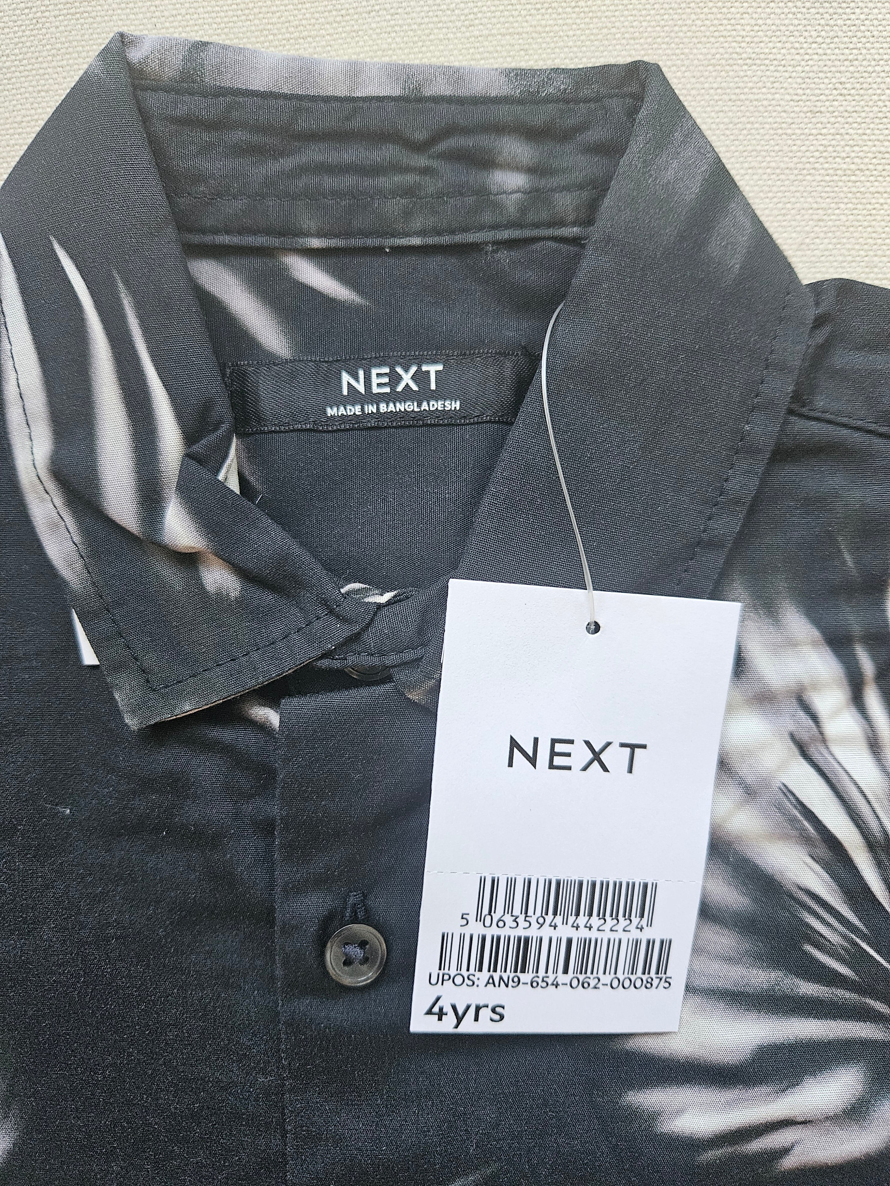 Next Hemd mit Palmenprint – Neu mit Etikett 🌴 | Größe 104