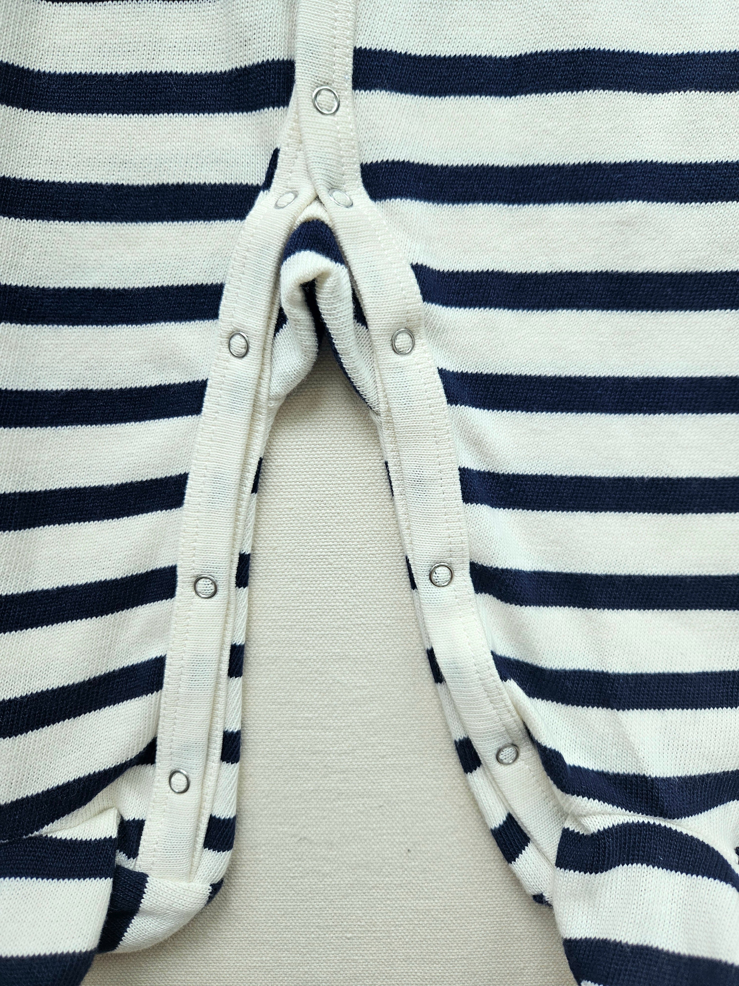 Maison Labiche Paris Strampler "Bonjour" | Gr. 80 | Neu mit Etikett