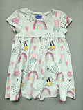 Peppa Pig Kleid mit Regenbogen – Größe 110 – Next
