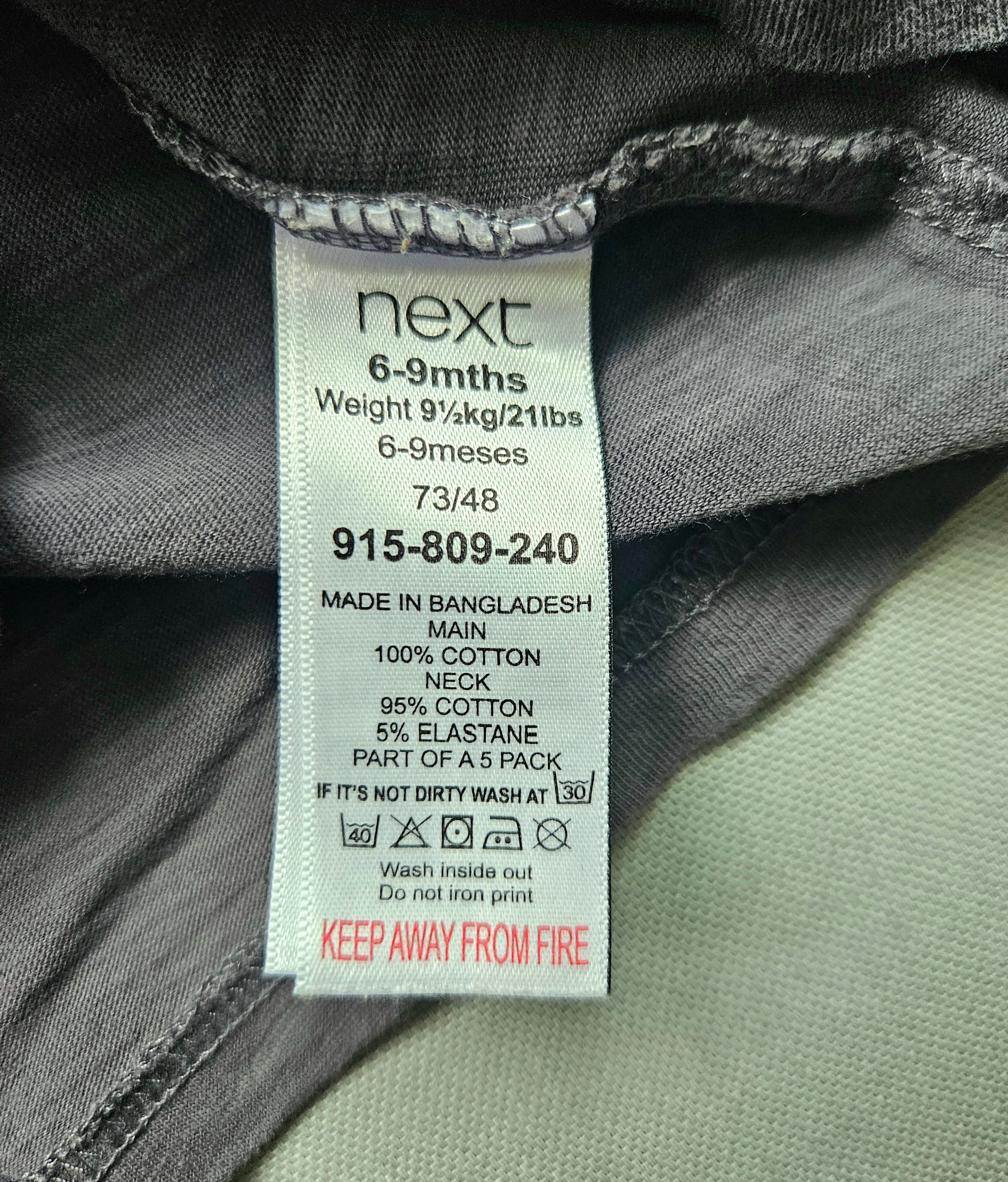 Next & Name It süßes 3-teiliges Outfit-Set | Gr. 74