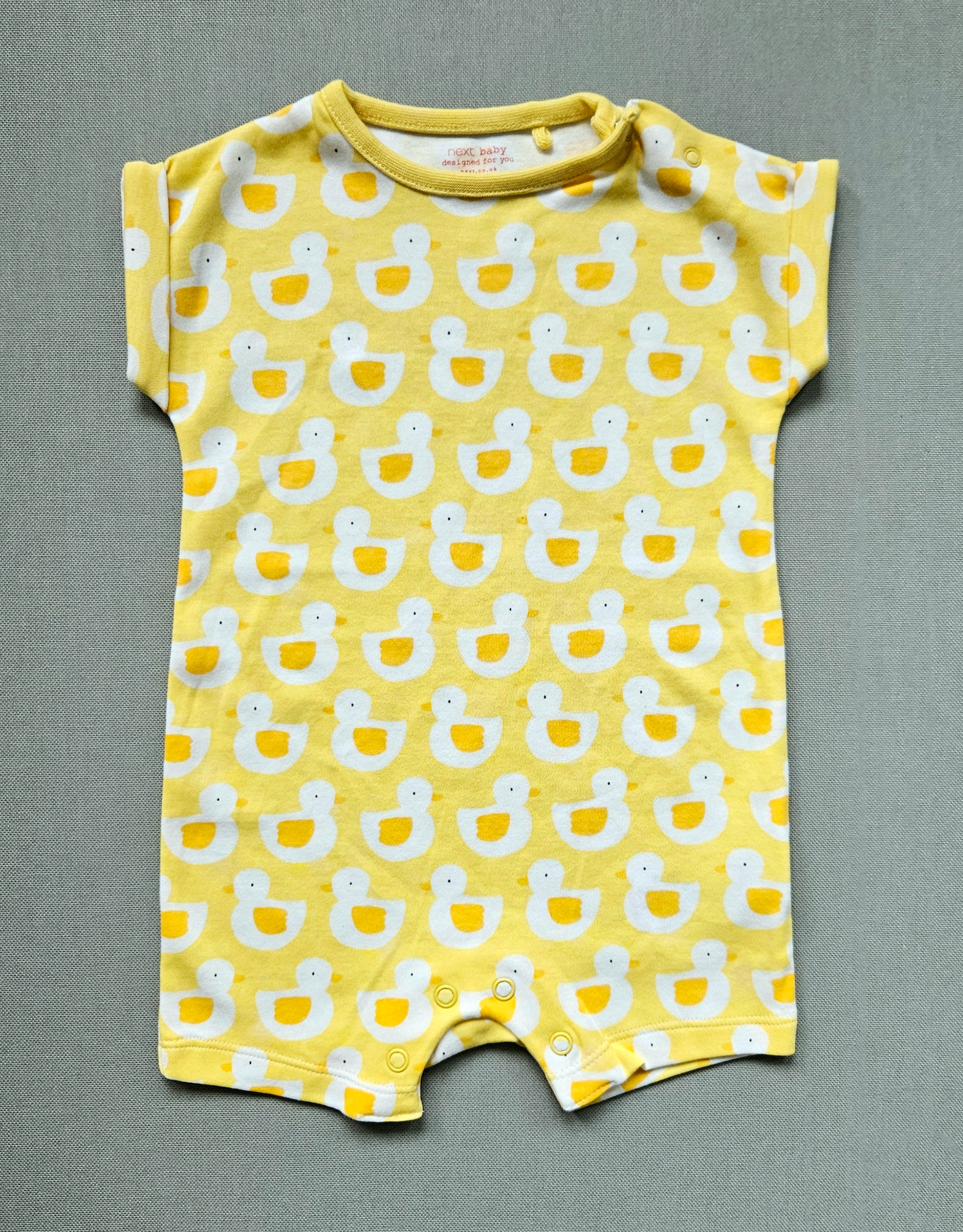 Next Romper mit Entenprint 🐤 | Gr. 68