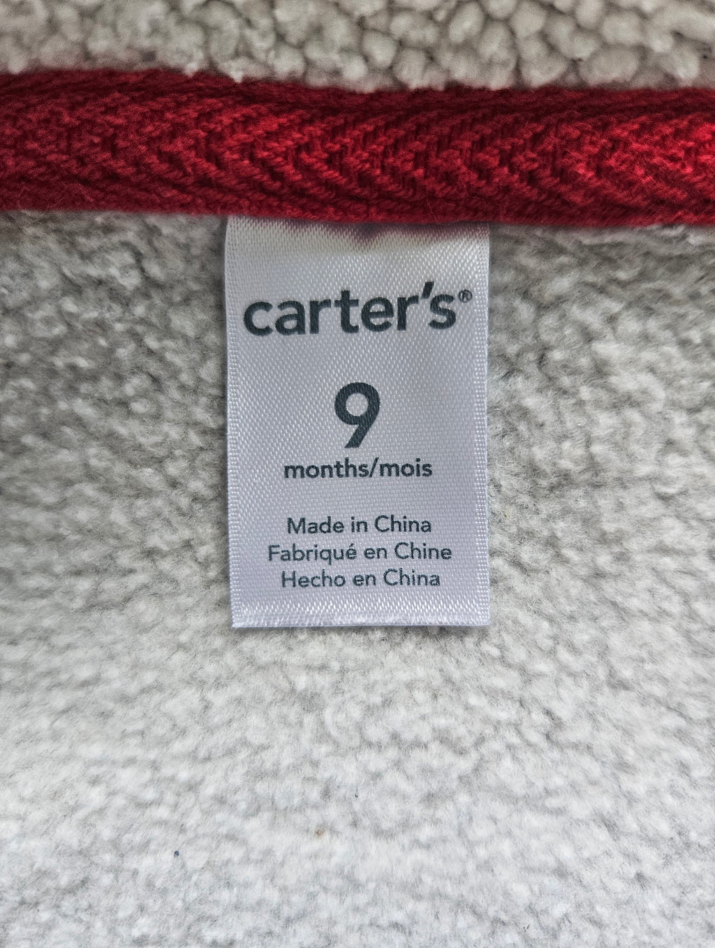 Carter’s & Name It – 3-teiliges Babyset mit Kapuzenjacke | Gr. 62