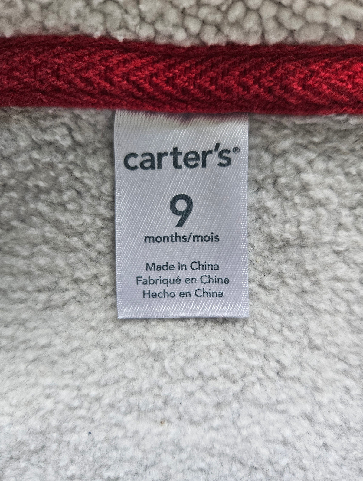 Carter’s & Name It – 3-teiliges Babyset mit Kapuzenjacke | Gr. 62