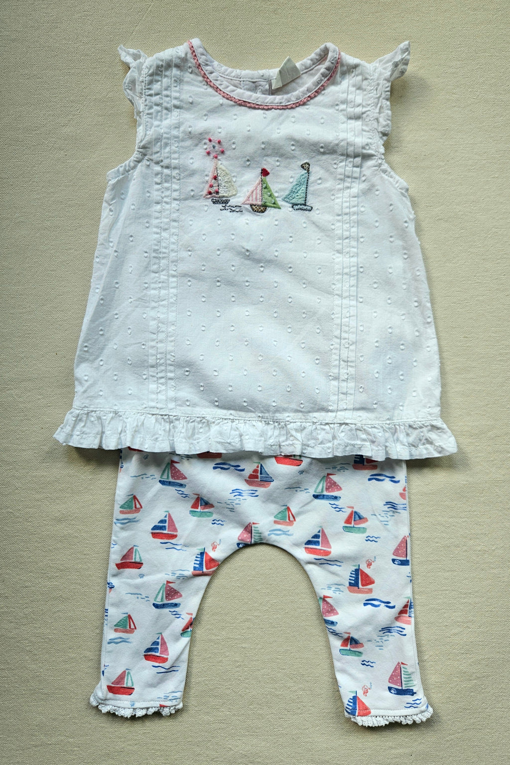 Next Segelboot-Set Tunika & Leggings ⛵️ | Gr. 68