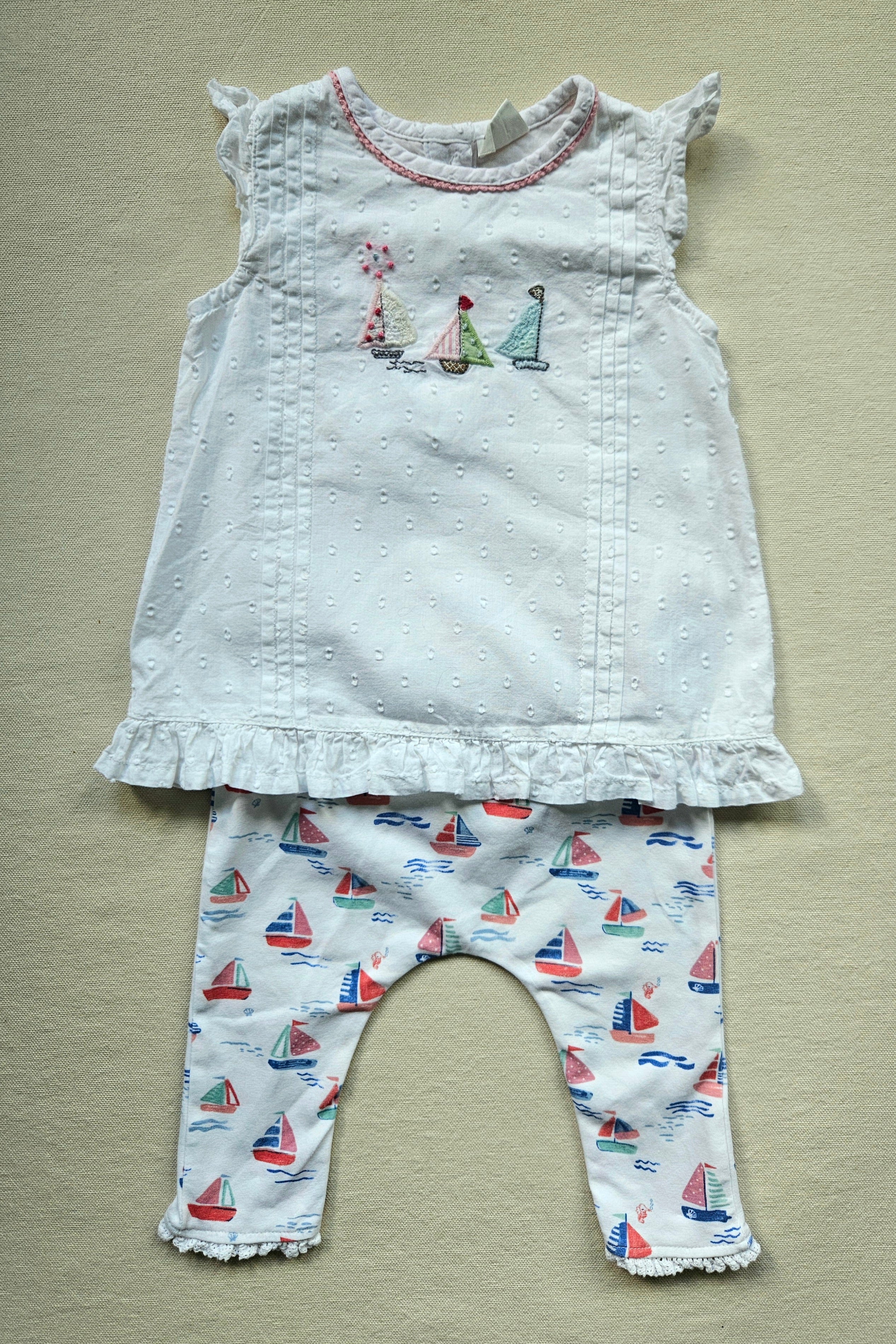 Next Segelboot-Set Tunika & Leggings ⛵️ | Gr. 68
