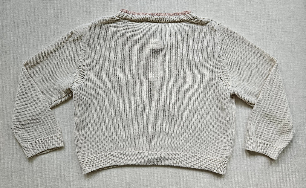 Lil’Atelier 2-teiliges Set mit Strickjacke & Blumenhose | Gr. 74